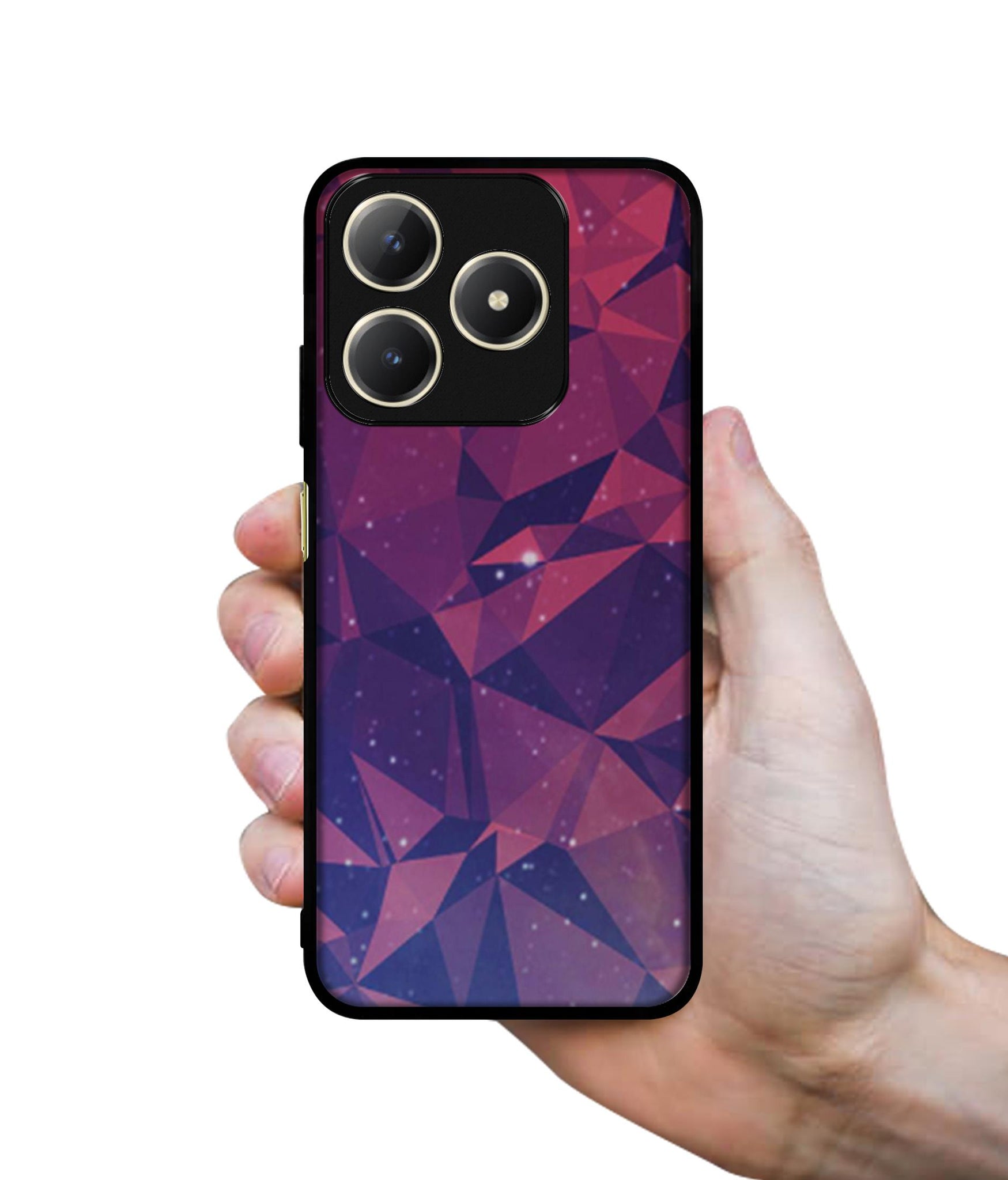 Bad Color Shape Design Designer 2D Printed Back Case Cover for Realme C63 4G / Narzo N63 4G