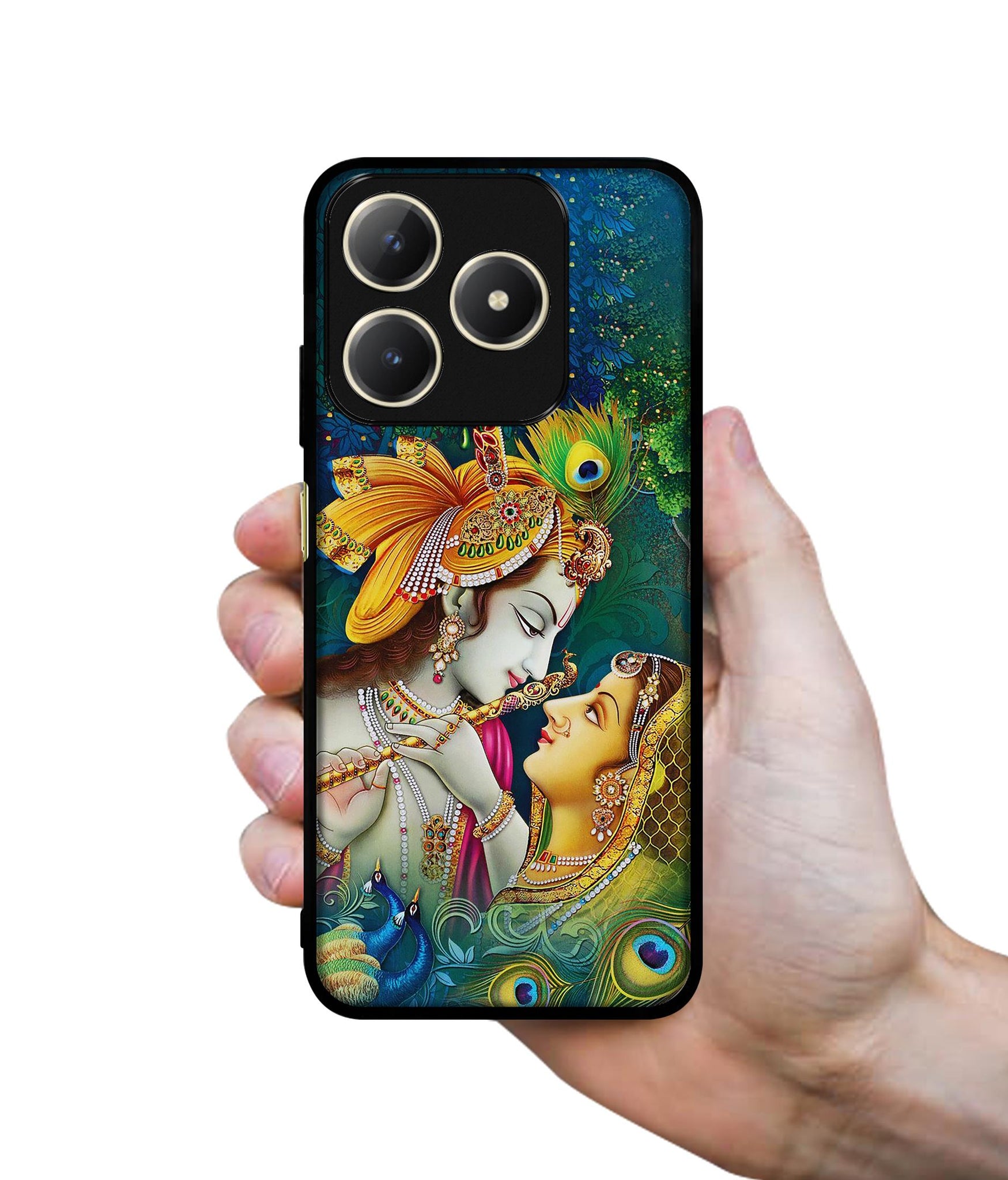 Radha Kishan Love Design Designer 2D Printed Back Case Cover for Realme C63 4G / Narzo N63 4G