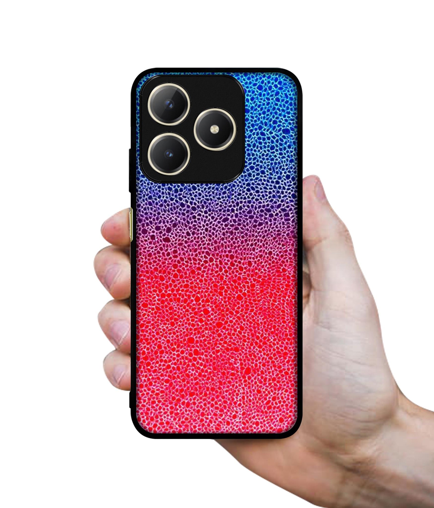 Bubbles Design Designer 2D Printed Back Case Cover for Realme C63 4G / Narzo N63 4G