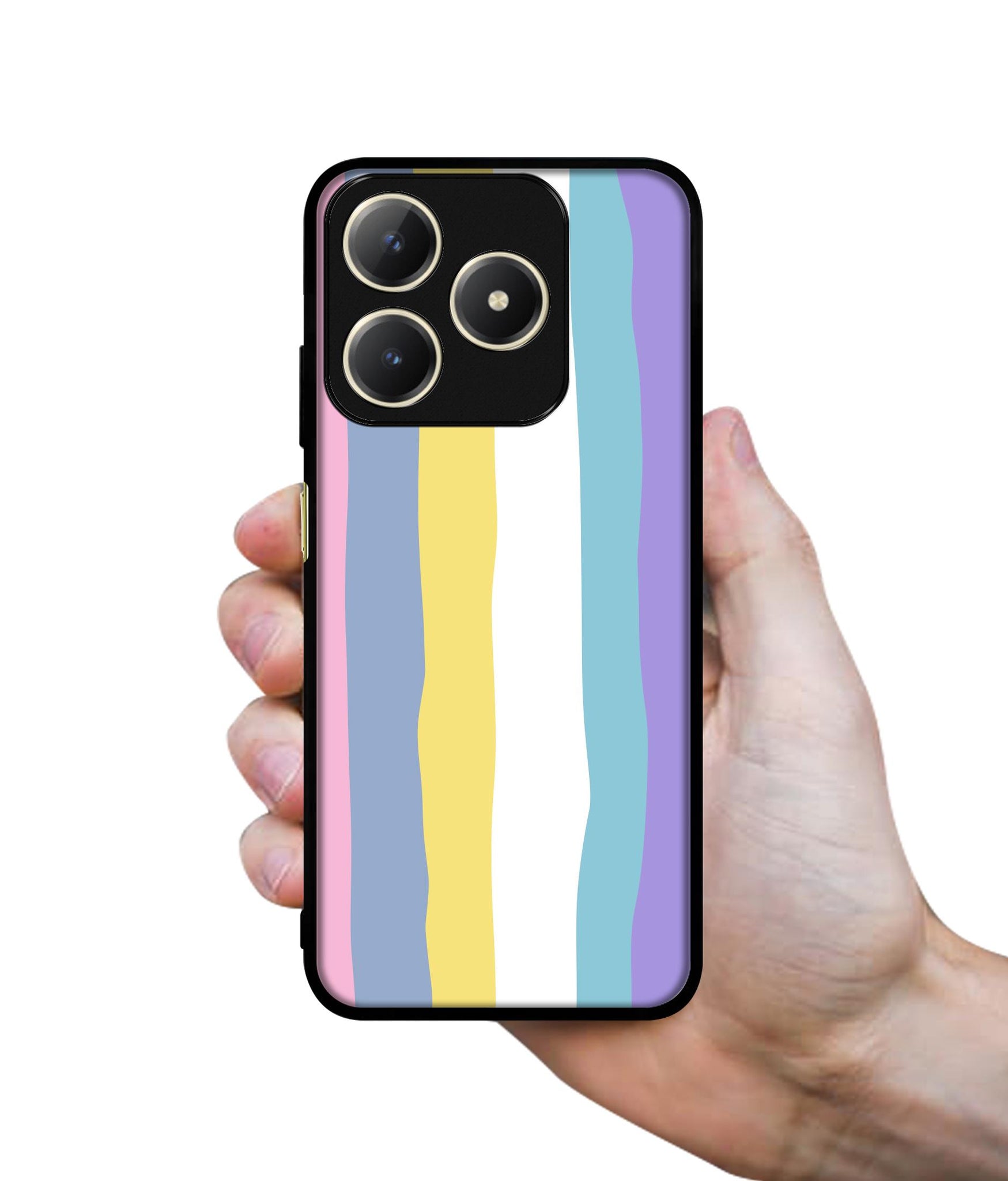 Beautiful Colors Design Designer 2D Printed Back Case Cover for Realme C63 4G / Narzo N63 4G