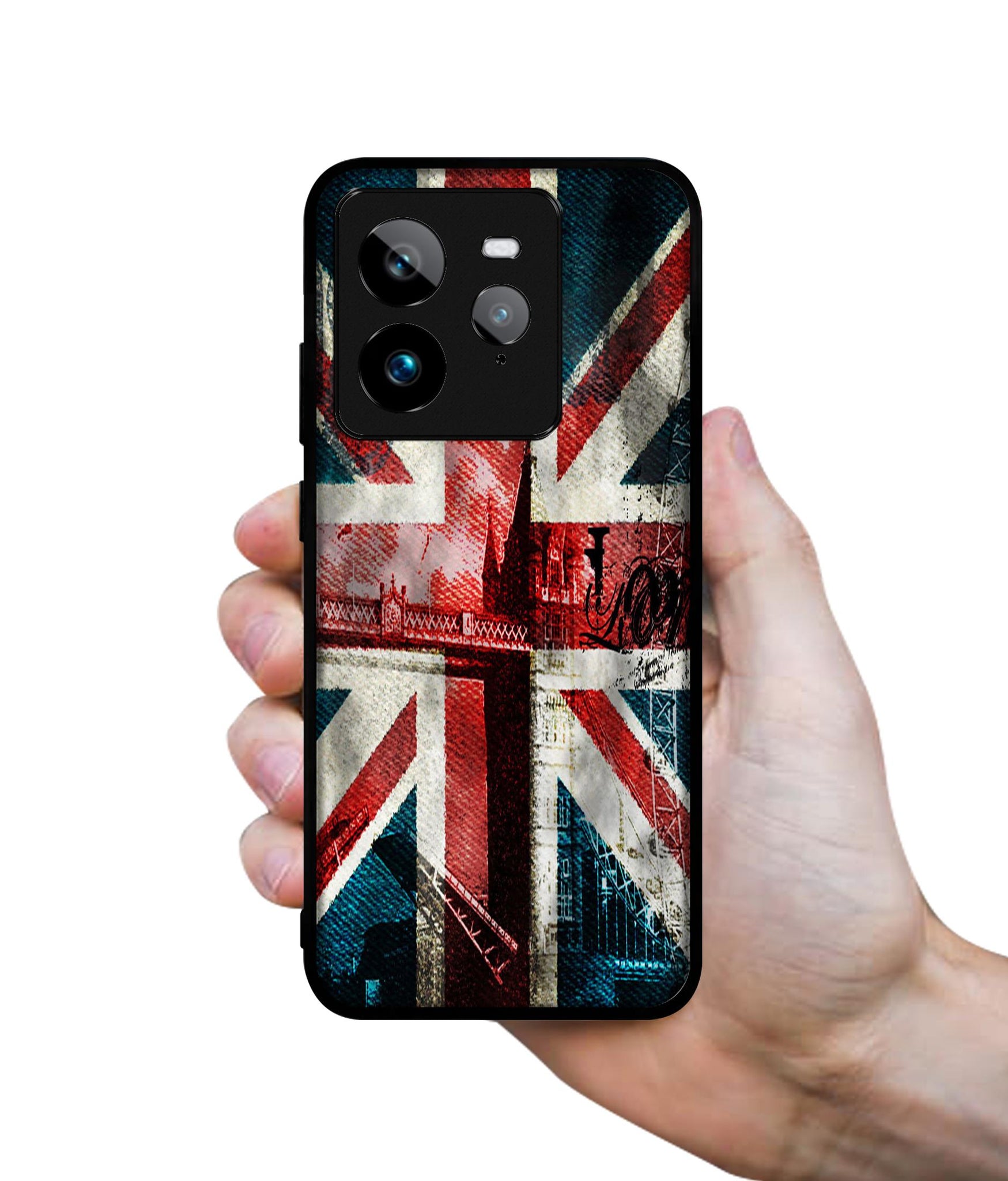 London Flag wallpaper Design Designer 2D Printed Back Case Cover for Realme GT 7 Pro 5G