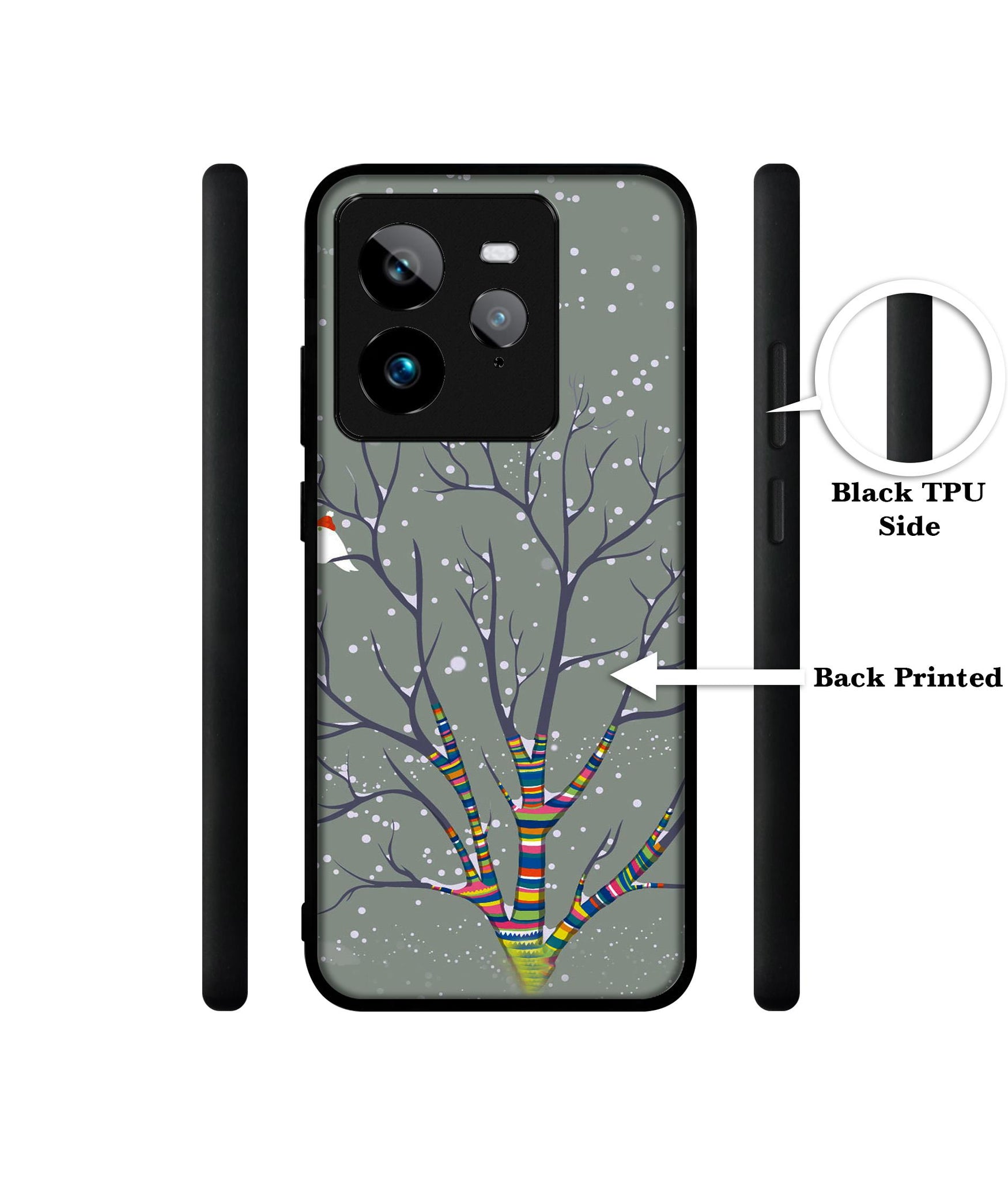 Winter Pattern Print Design Designer 2D Printed Back Case Cover for Realme GT 7 Pro 5G