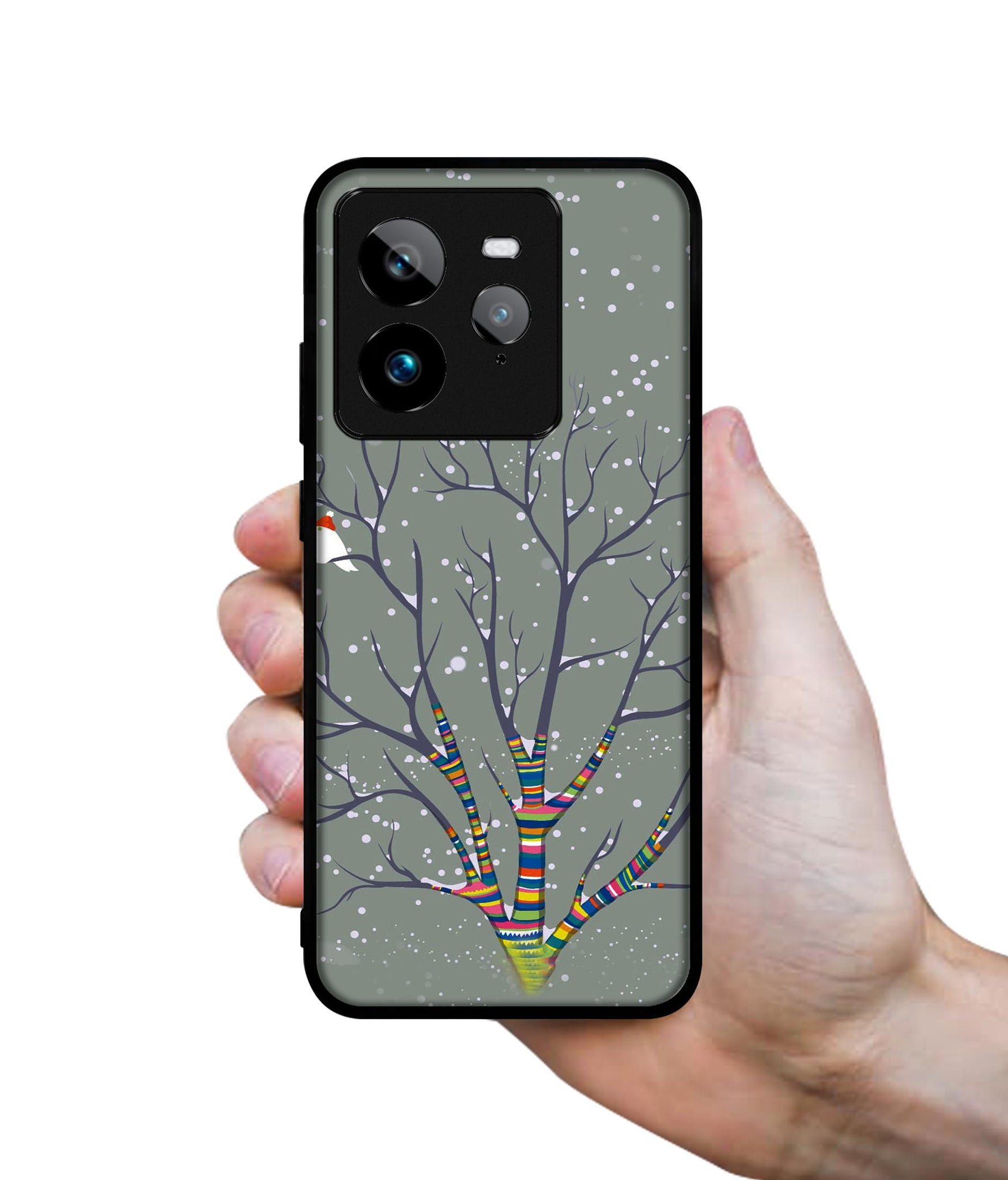 Winter Pattern Print Design Designer 2D Printed Back Case Cover for Realme GT 7 Pro 5G