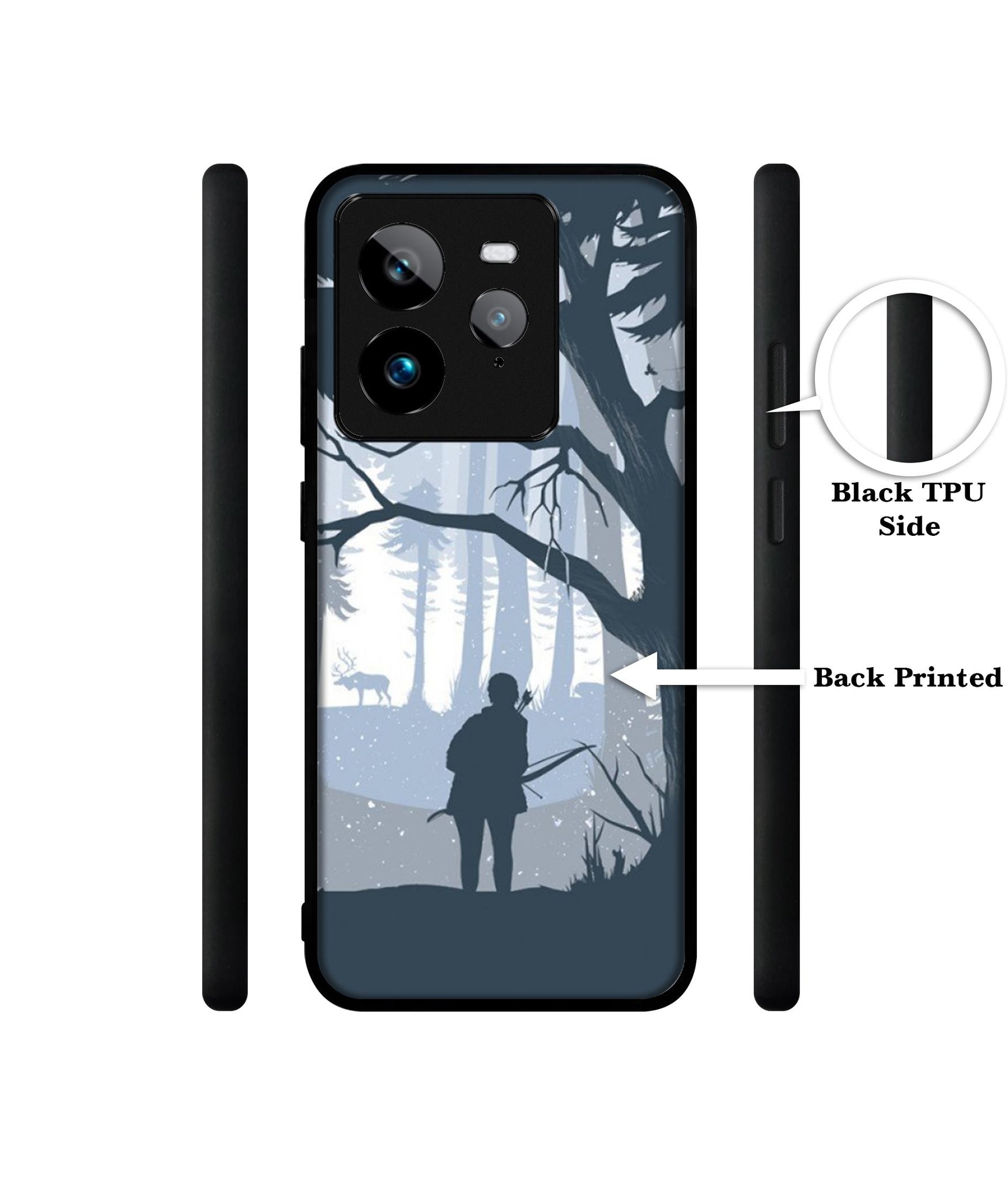 Hunter Design Designer 2D Printed Back Case Cover for Realme GT 7 Pro 5G