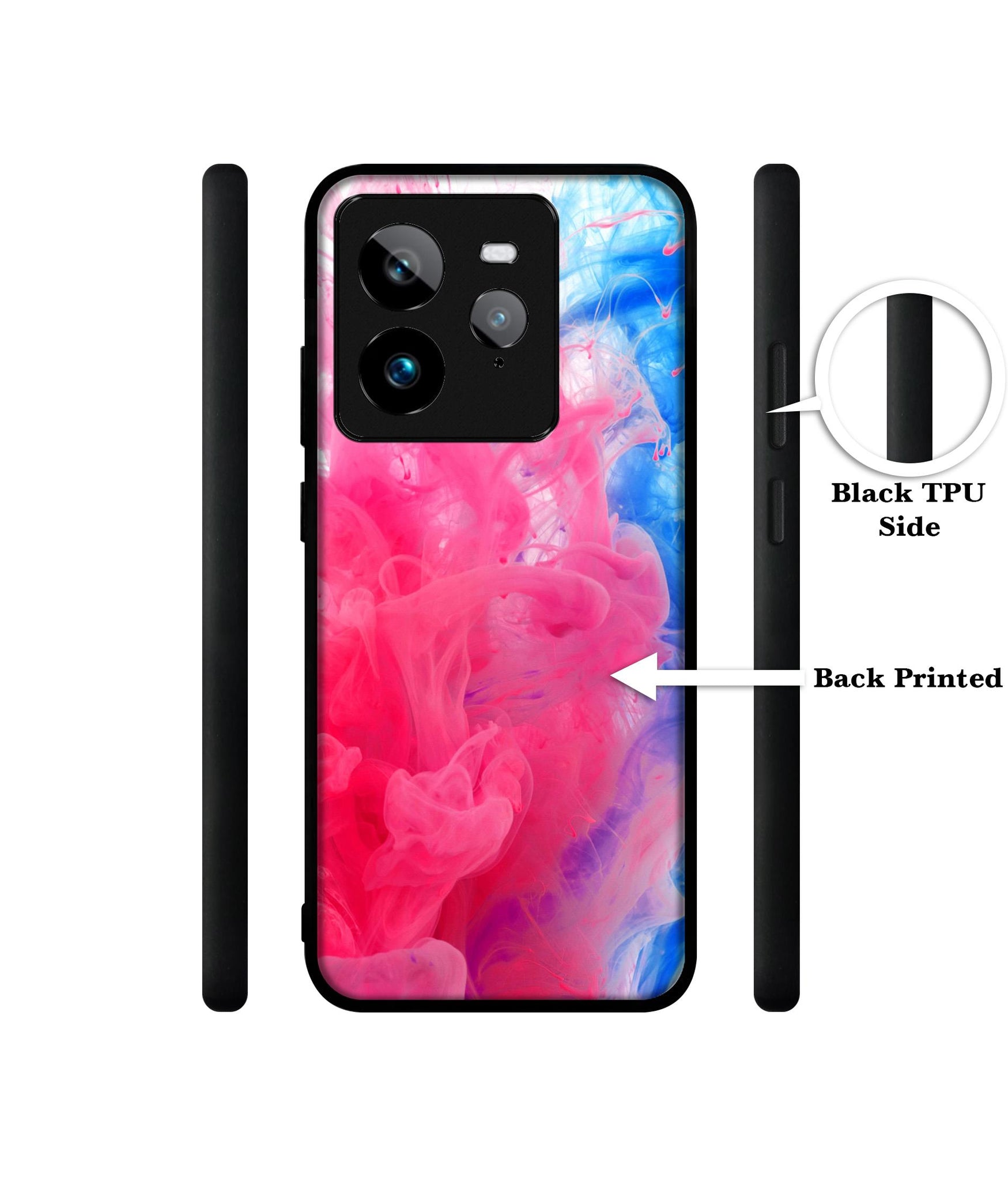 Fractal Paint Design Designer 2D Printed Back Case Cover for Realme GT 7 Pro 5G