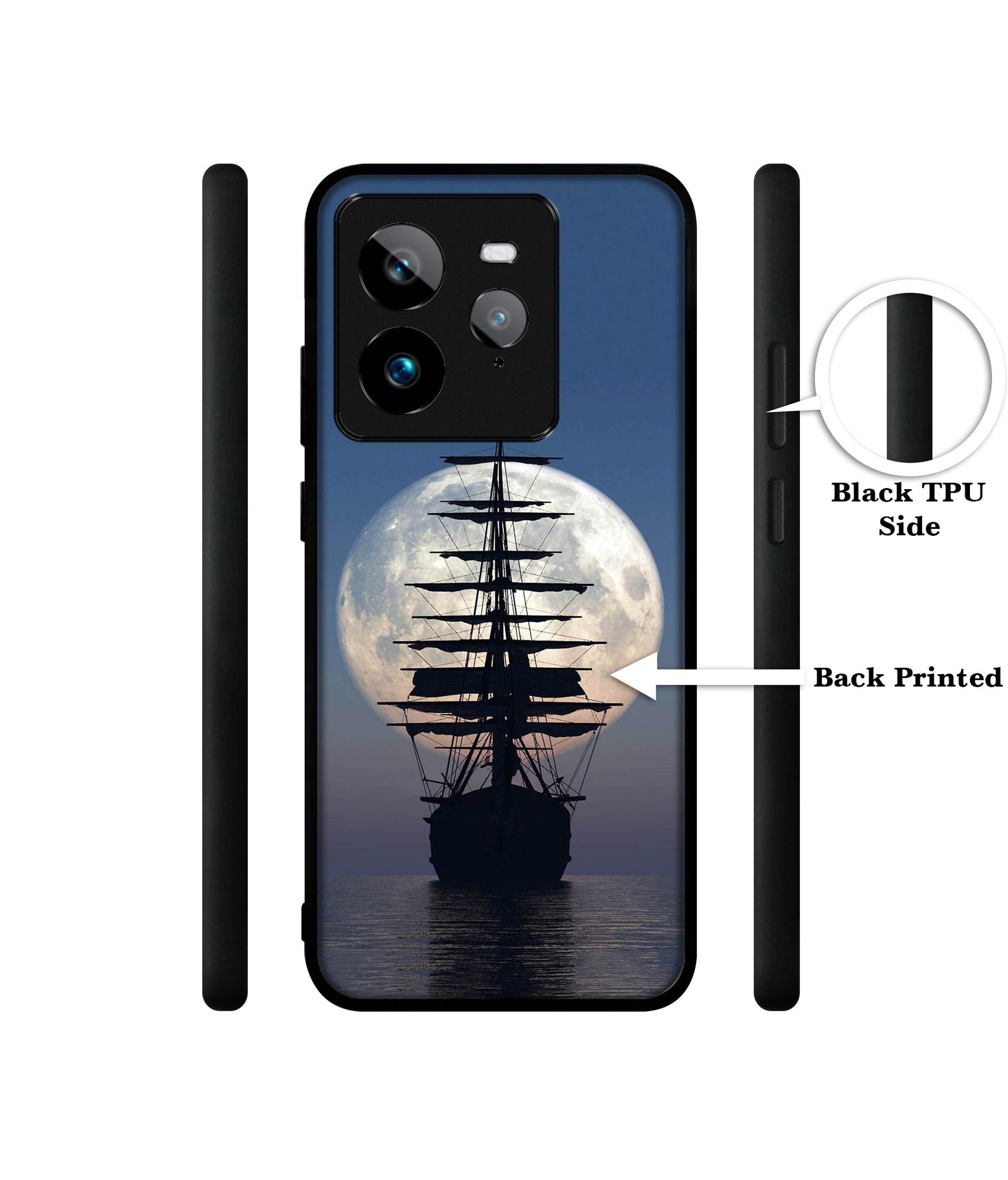 Sea Sunset Design Designer 2D Printed Back Case Cover for Realme GT 7 Pro 5G