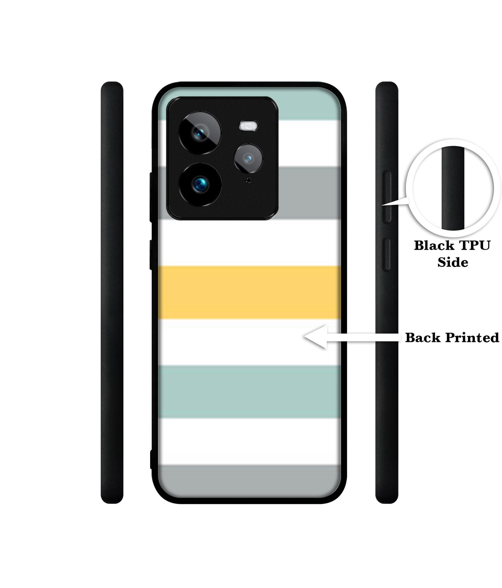 Line Texture Design Designer 2D Printed Back Case Cover for Realme GT 7 Pro 5G