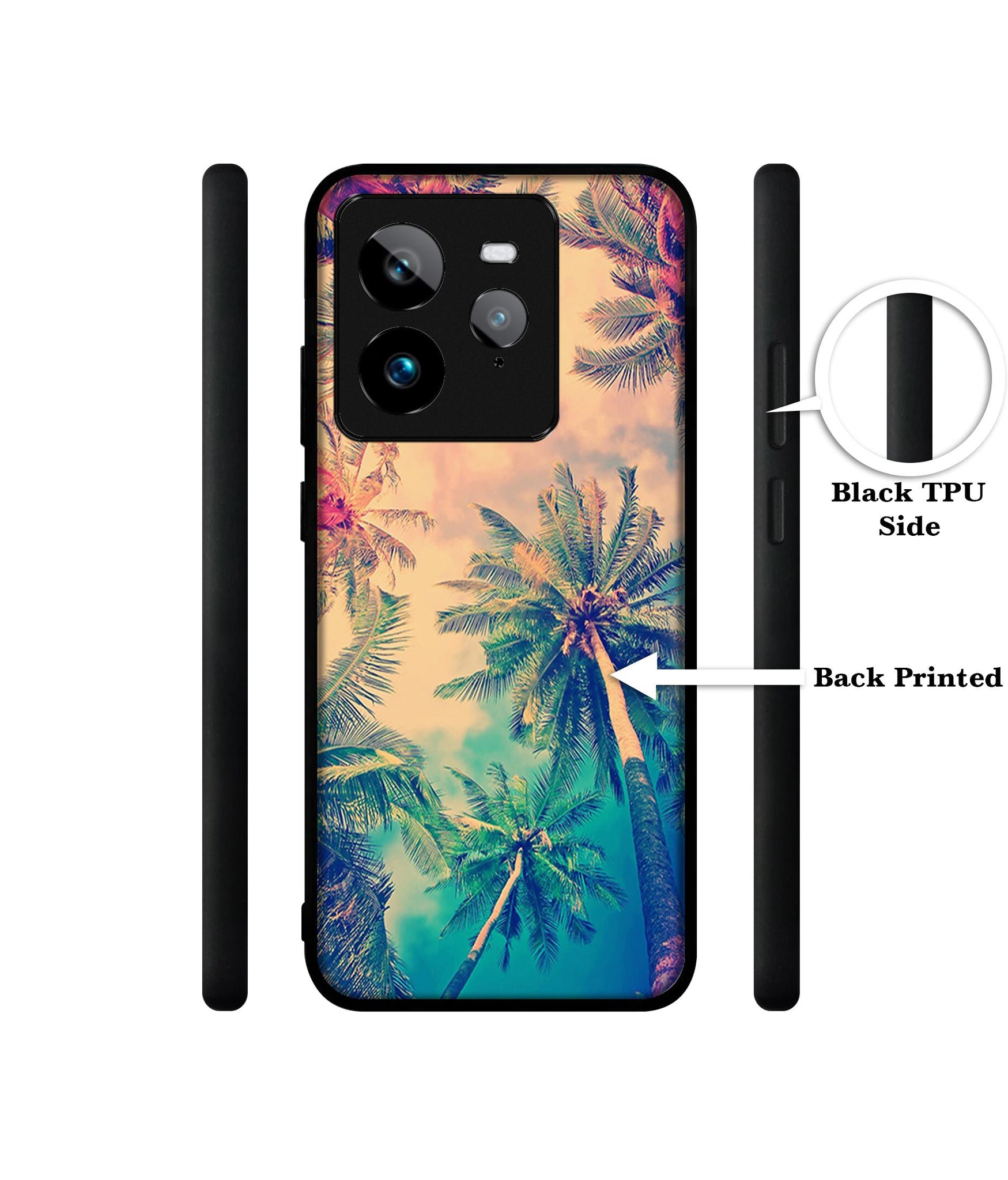 Trees Design Designer 2D Printed Back Case Cover for Realme GT 7 Pro 5G