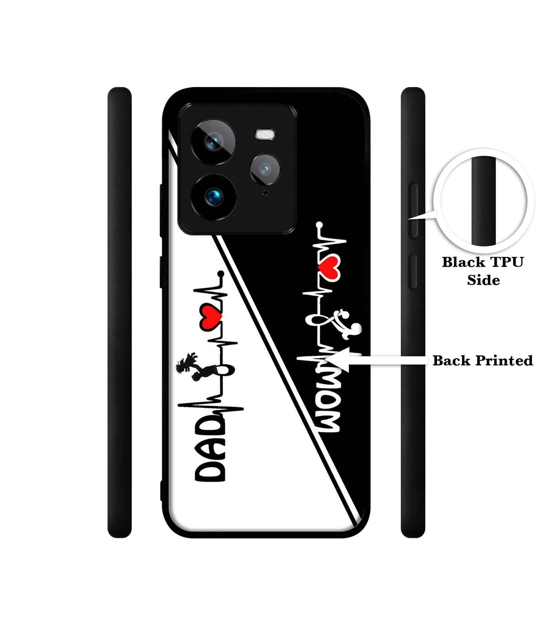 Mom and Dad Lover Design Designer 2D Printed Back Case Cover for Realme GT 7 Pro 5G