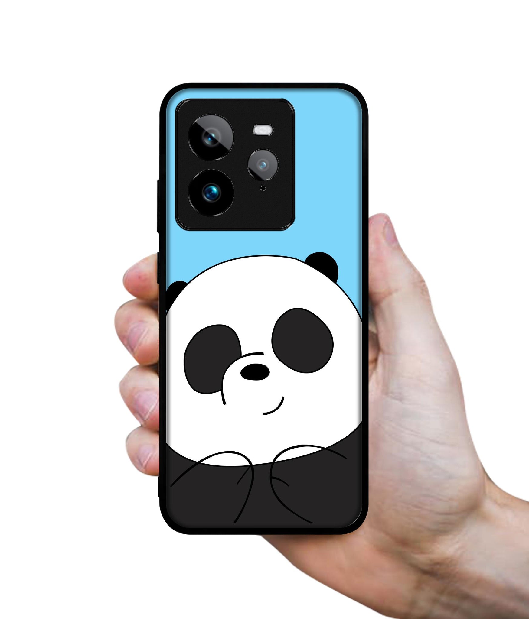 Cute Panda Design Designer 2D Printed Back Case Cover for Realme GT 7 Pro 5G