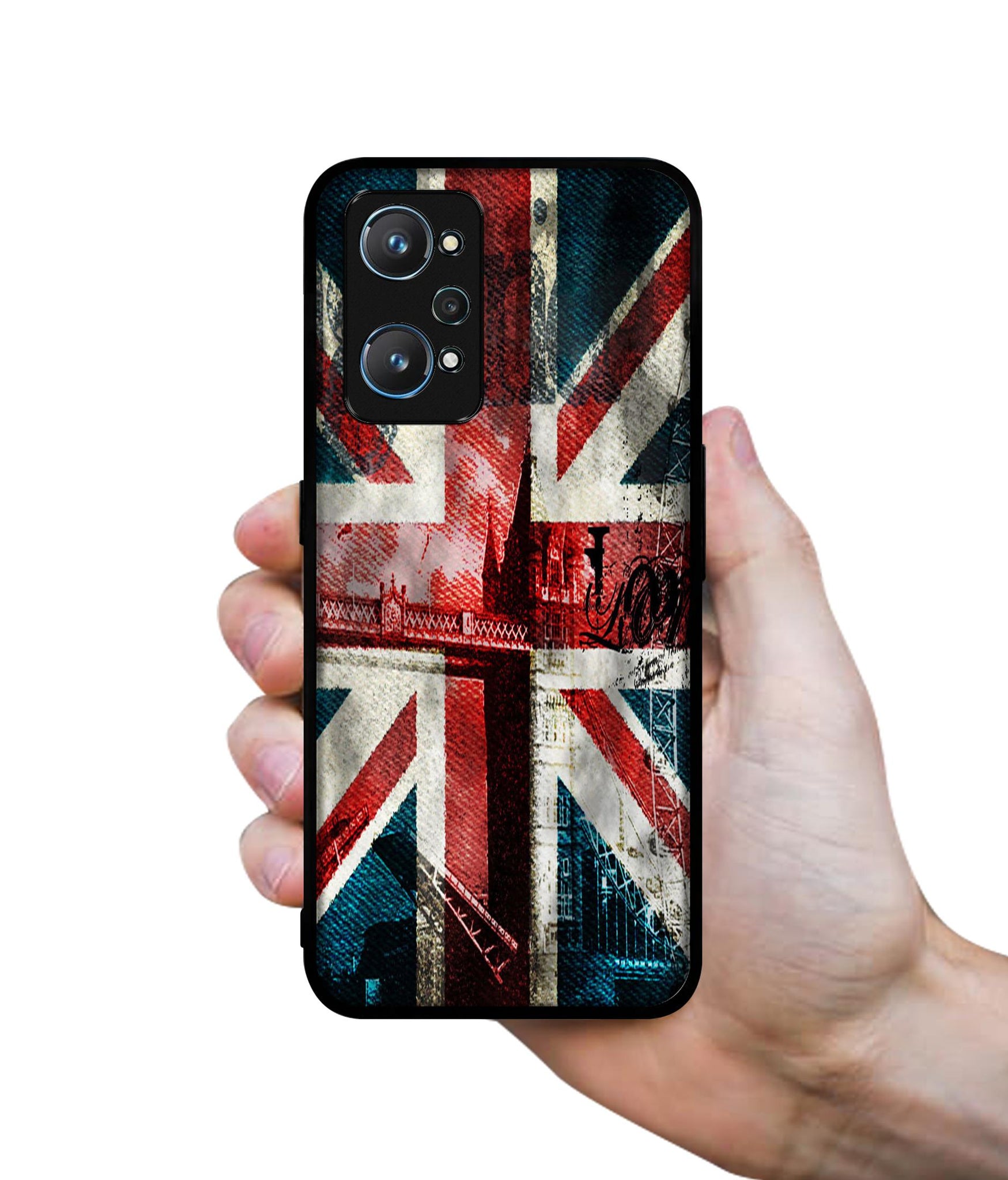 London Flag wallpaper Design Designer 2D Printed Back Case Cover for Realme GT Neo 2 5G / GT 2 5G