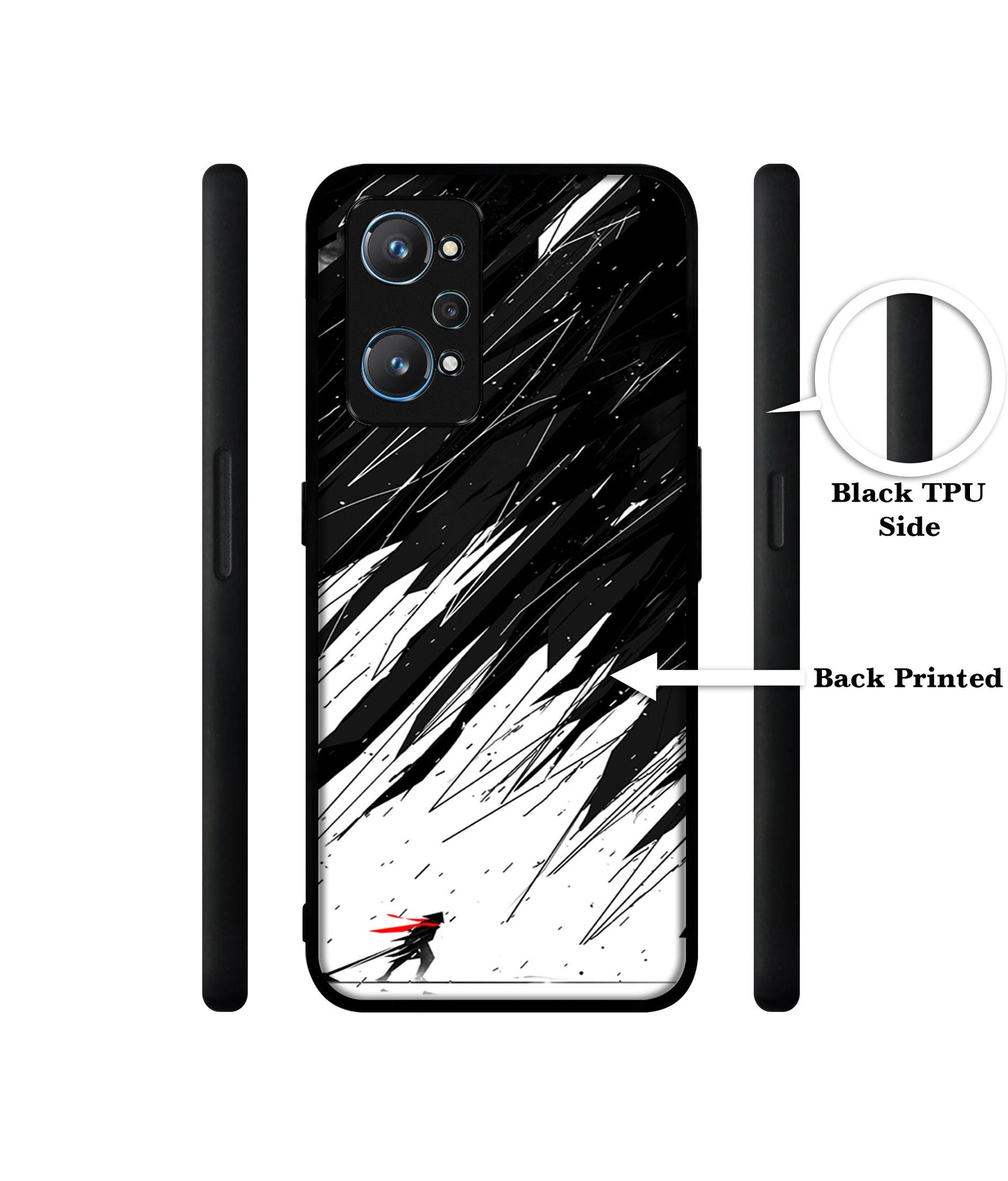 Geometric Strom Design Designer 2D Printed Back Case Cover for Realme GT Neo 2 5G / GT 2 5G