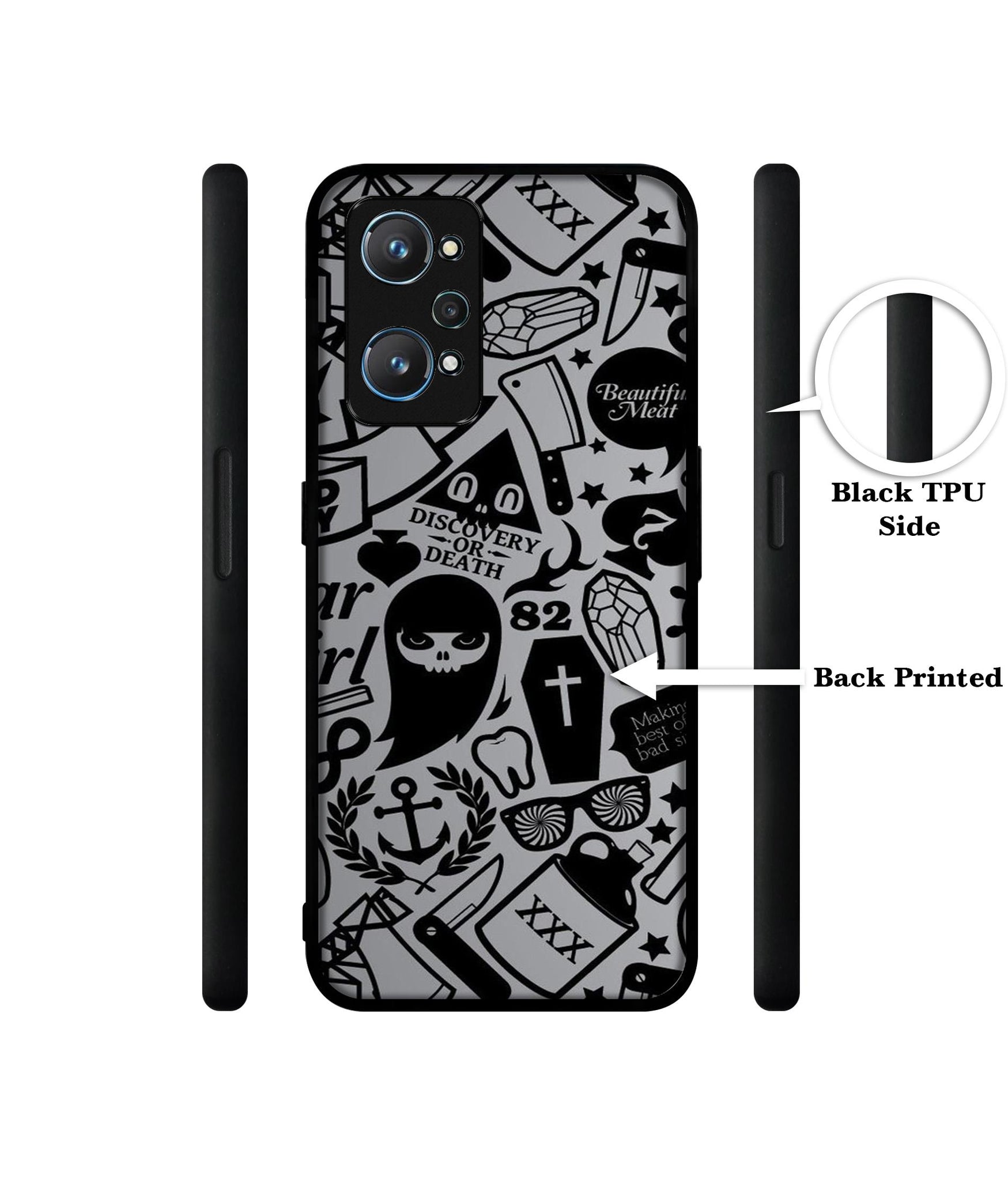 Discover Or Death Design Designer 2D Printed Back Case Cover for Realme GT Neo 2 5G / GT 2 5G