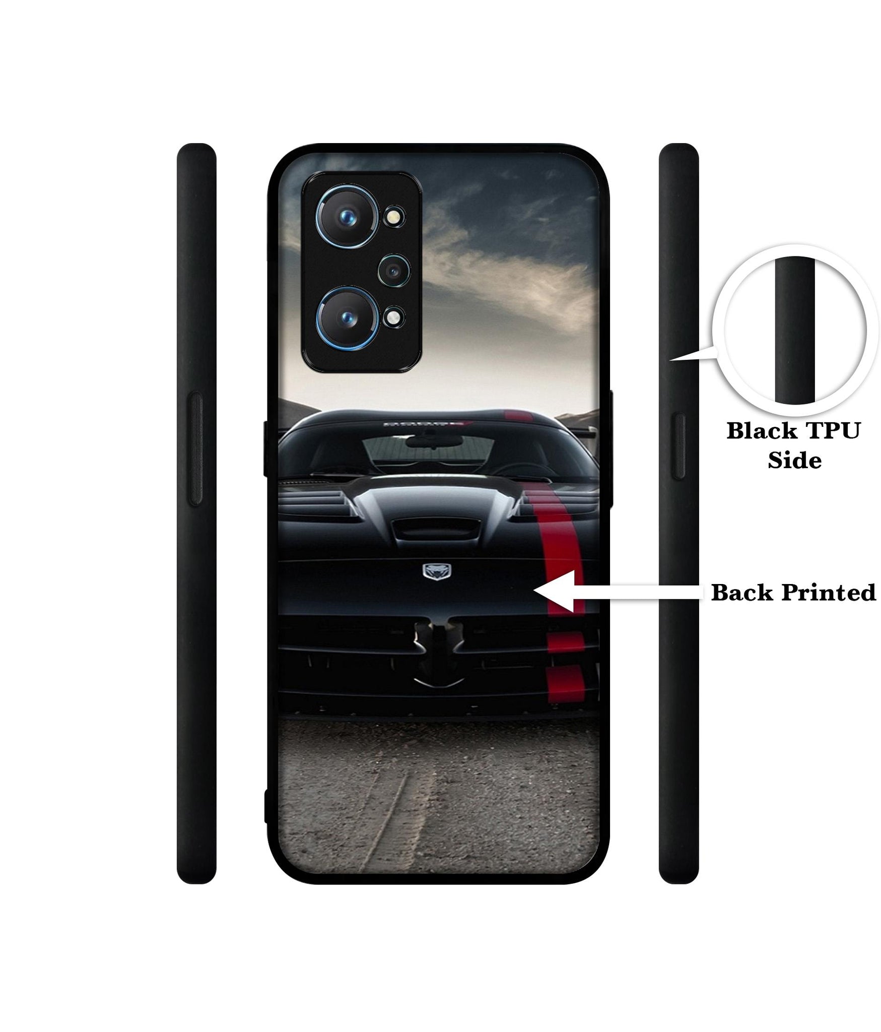 Sports Car Pattern Design Designer 2D Printed Back Case Cover for Realme GT Neo 2 5G / GT 2 5G