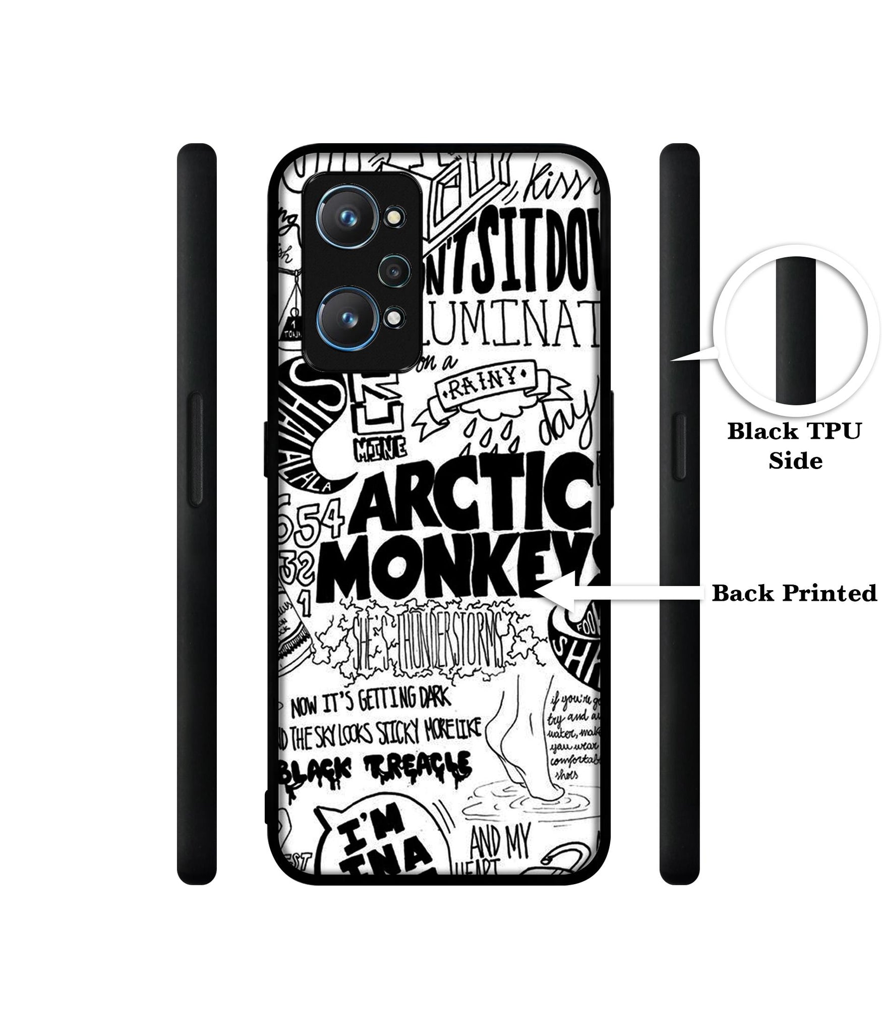Arctic Monkeys Pattern Design Designer 2D Printed Back Case Cover for Realme GT Neo 2 5G / GT 2 5G