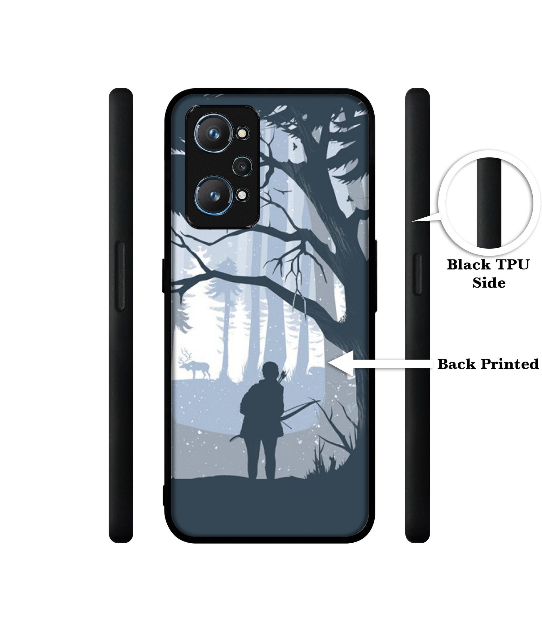 Hunter Design Designer 2D Printed Back Case Cover for Realme GT Neo 2 5G / GT 2 5G