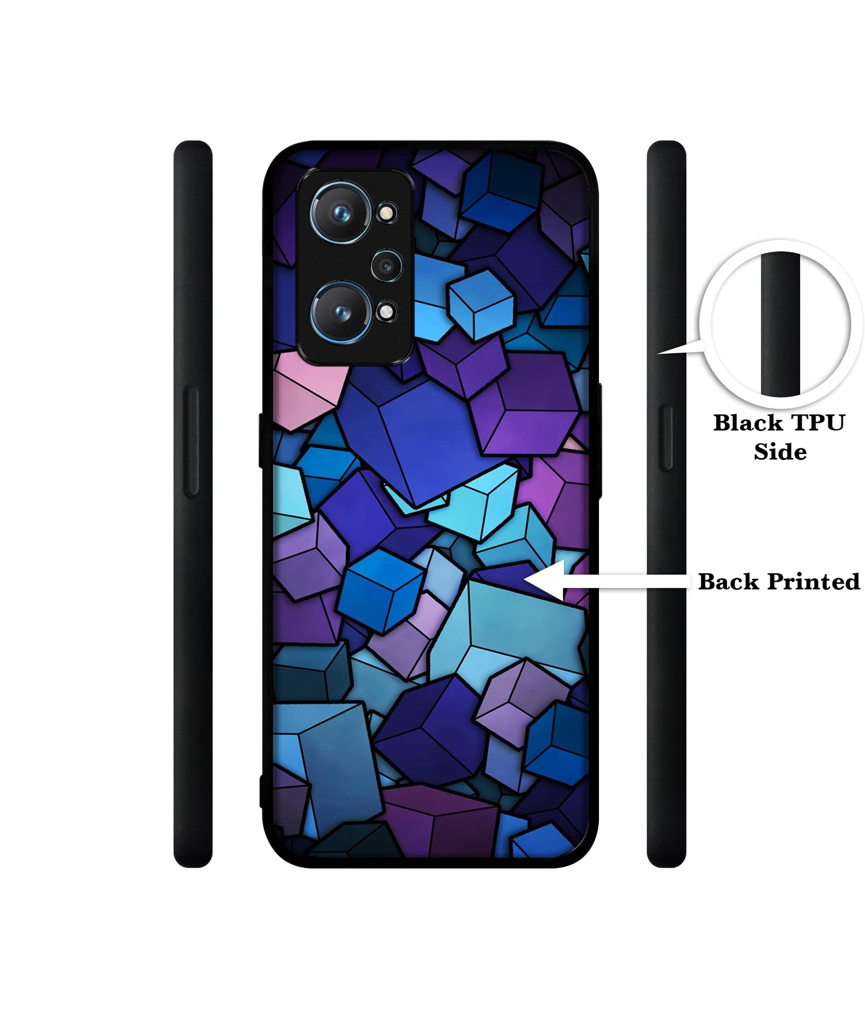 Color Box Design Designer 2D Printed Back Case Cover for Realme GT Neo 2 5G / GT 2 5G