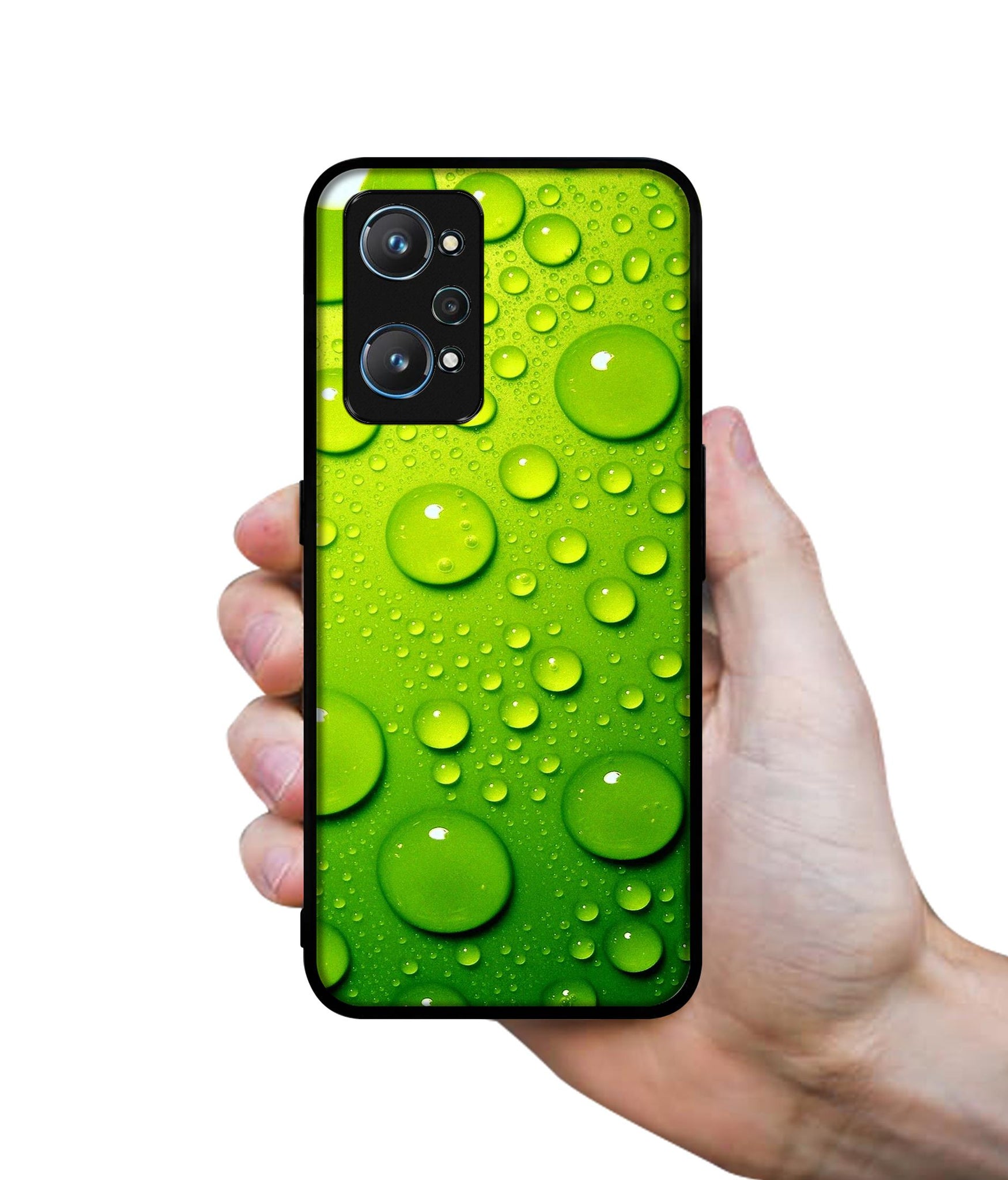 Green Bubbles Design Designer 2D Printed Back Case Cover for Realme GT Neo 2 5G / GT 2 5G