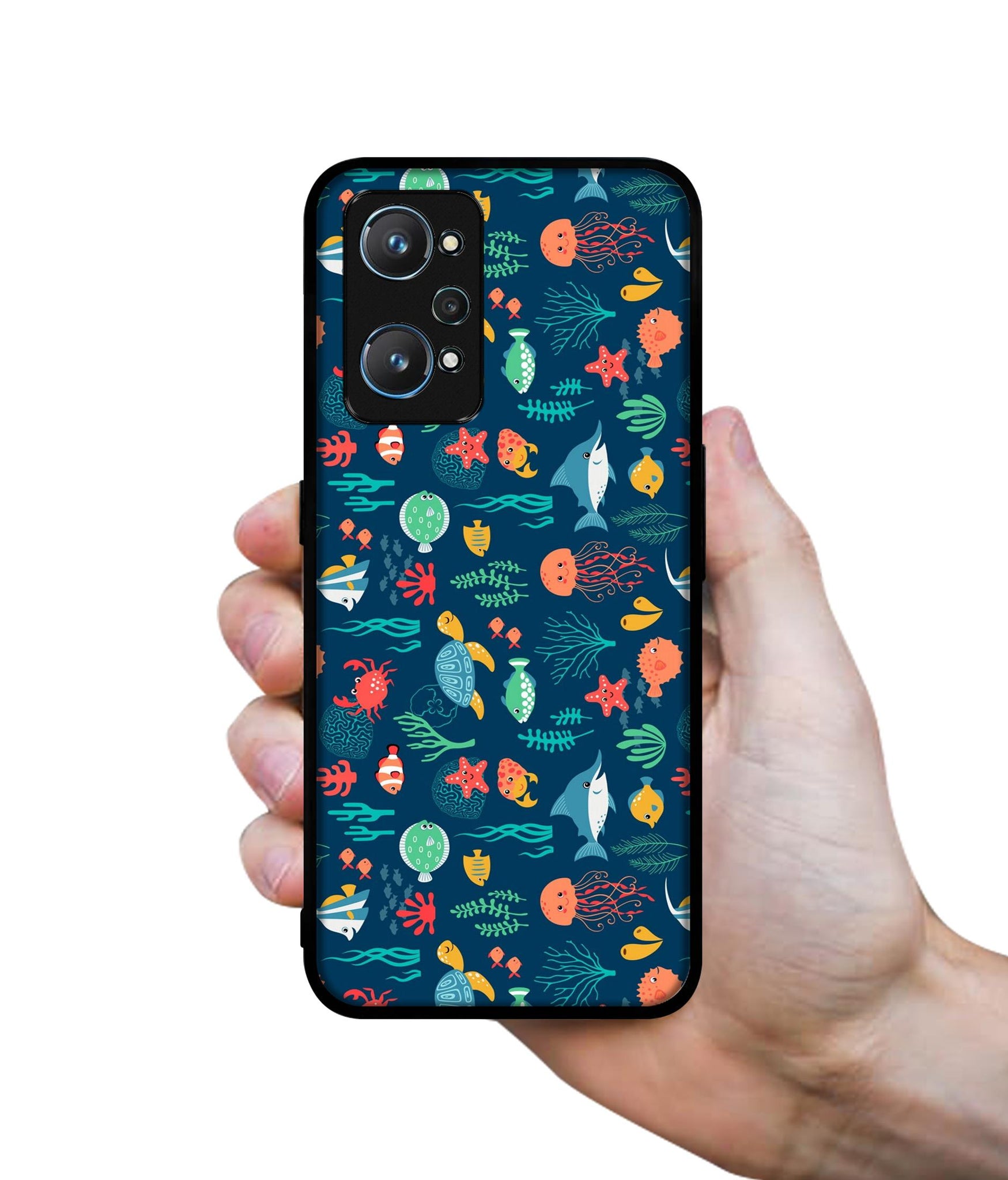Aquarium Texture Design Designer 2D Printed Back Case Cover for Realme GT Neo 2 5G / GT 2 5G