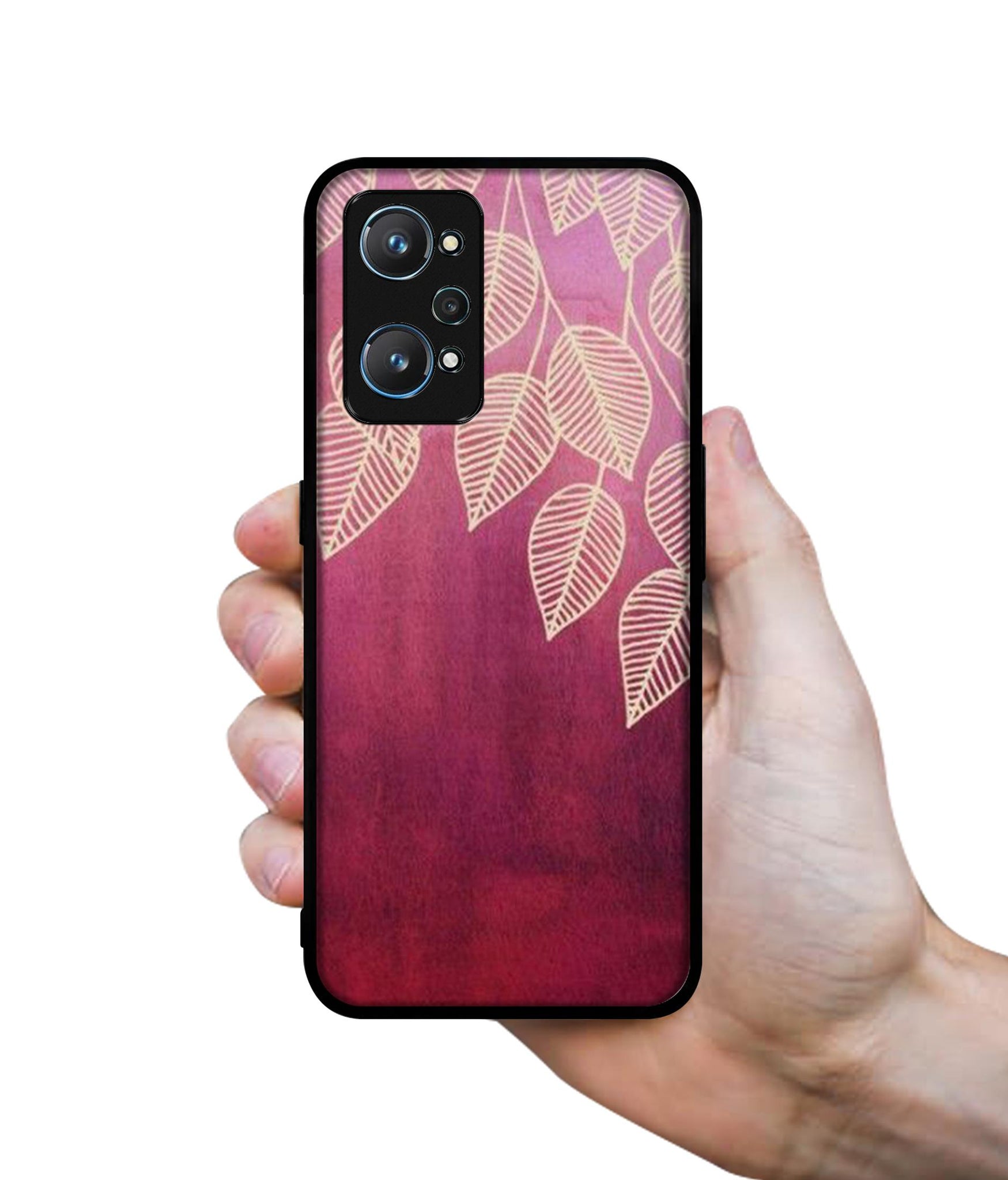 Leaf Pattern Design Designer 2D Printed Back Case Cover for Realme GT Neo 2 5G / GT 2 5G