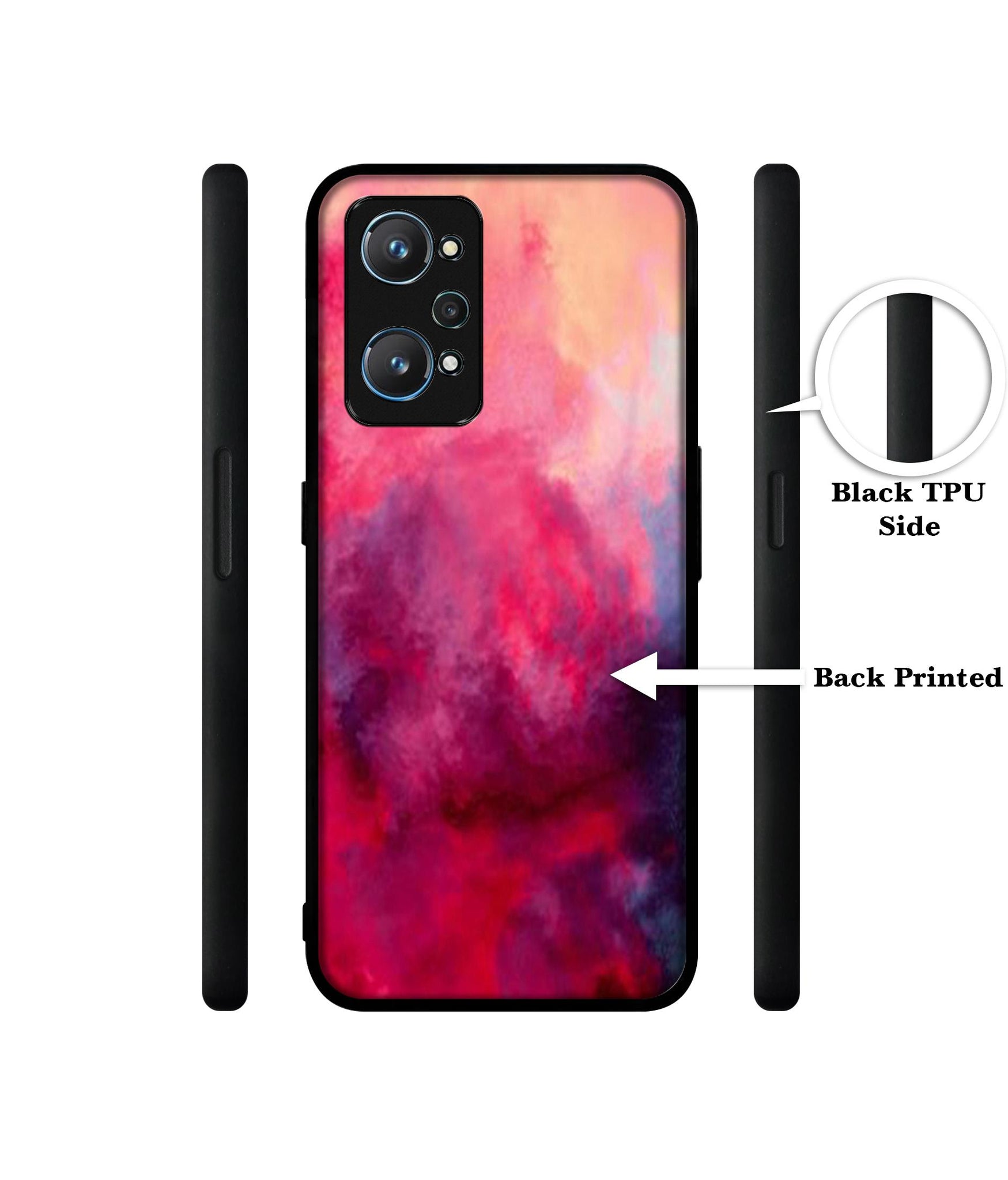 Holi Color Design Designer 2D Printed Back Case Cover for Realme GT Neo 2 5G / GT 2 5G