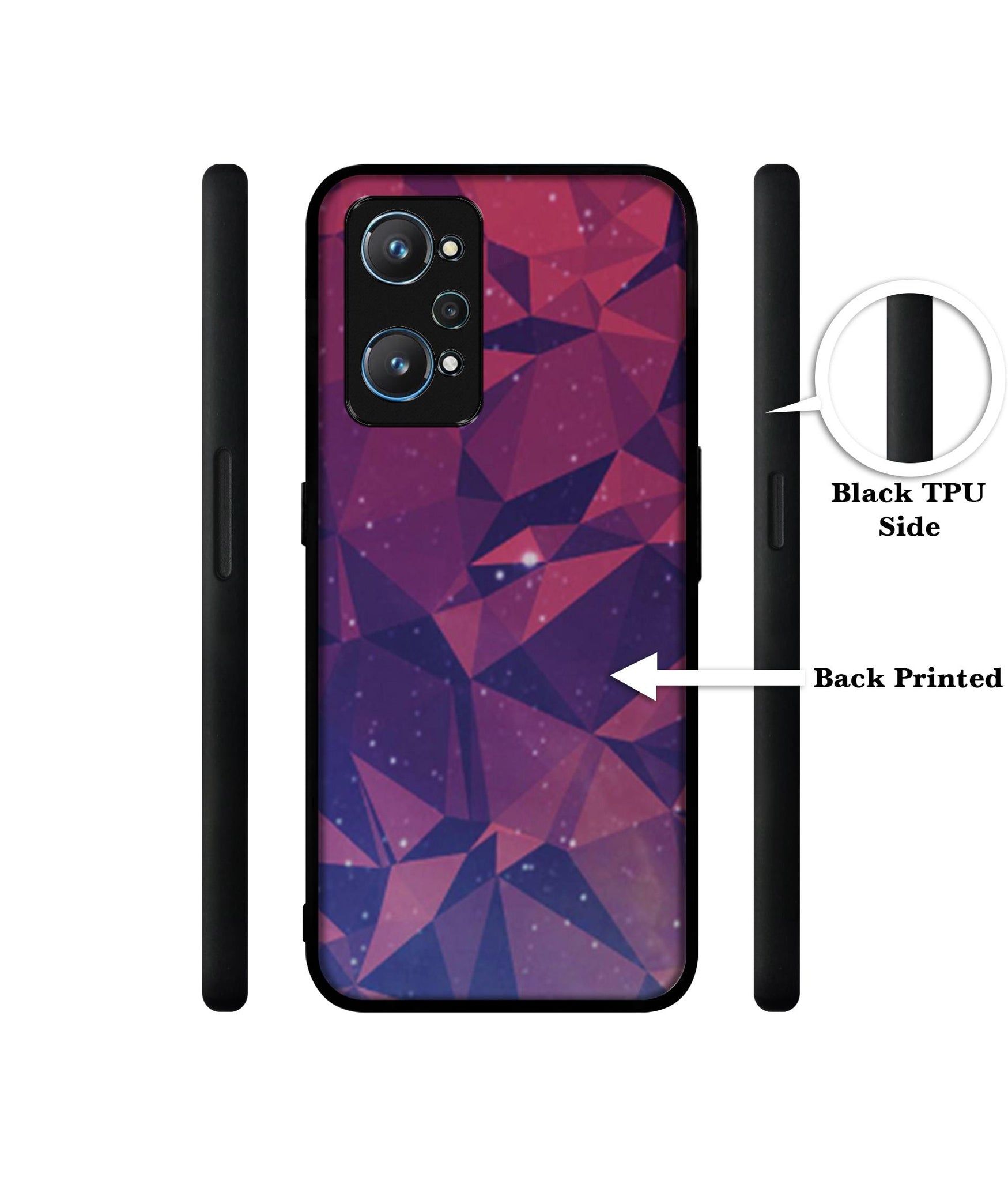 Bad Color Shape Design Designer 2D Printed Back Case Cover for Realme GT Neo 2 5G / GT 2 5G