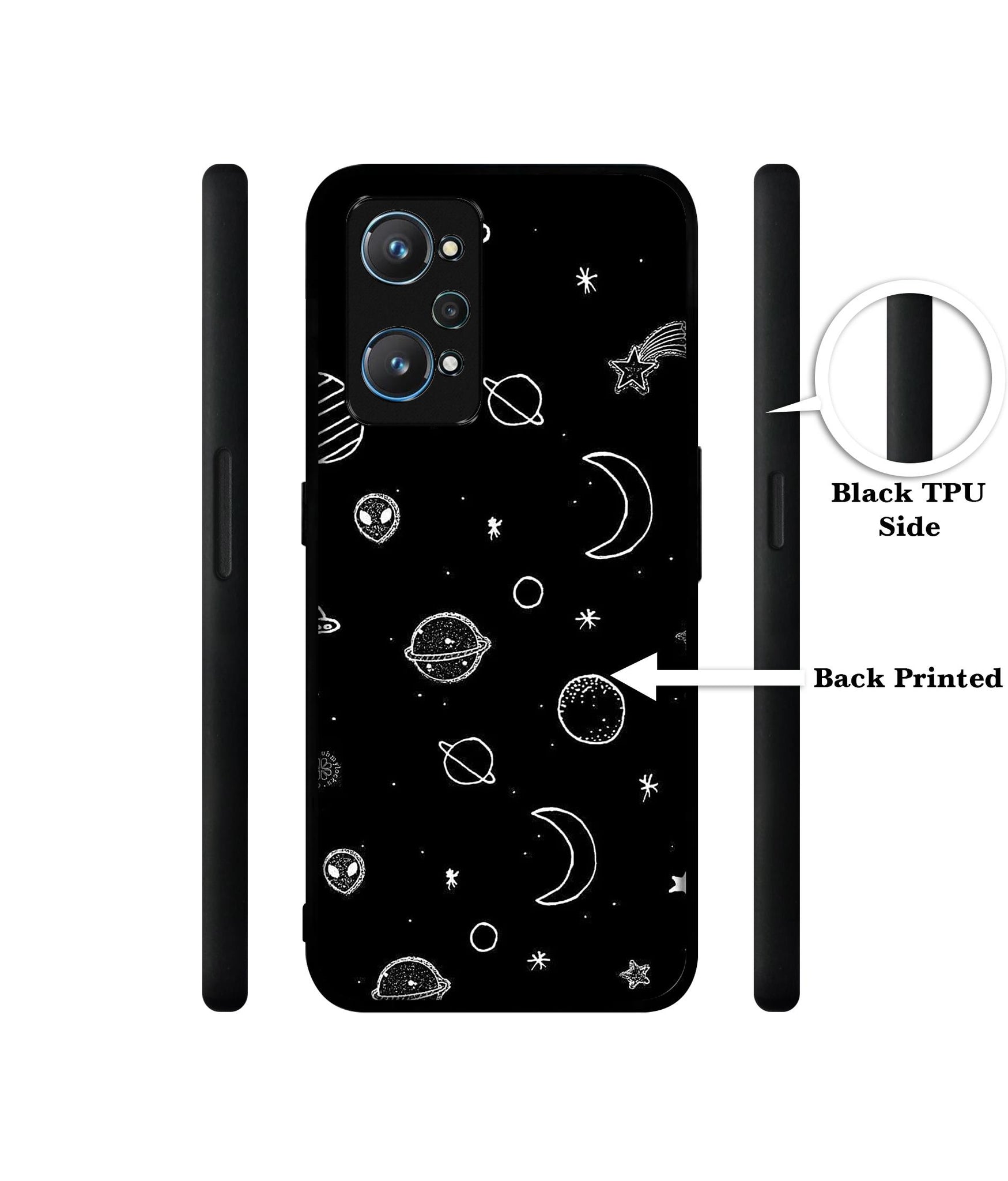 Space Stars Universe Design Designer 2D Printed Back Case Cover for Realme GT Neo 2 5G / GT 2 5G