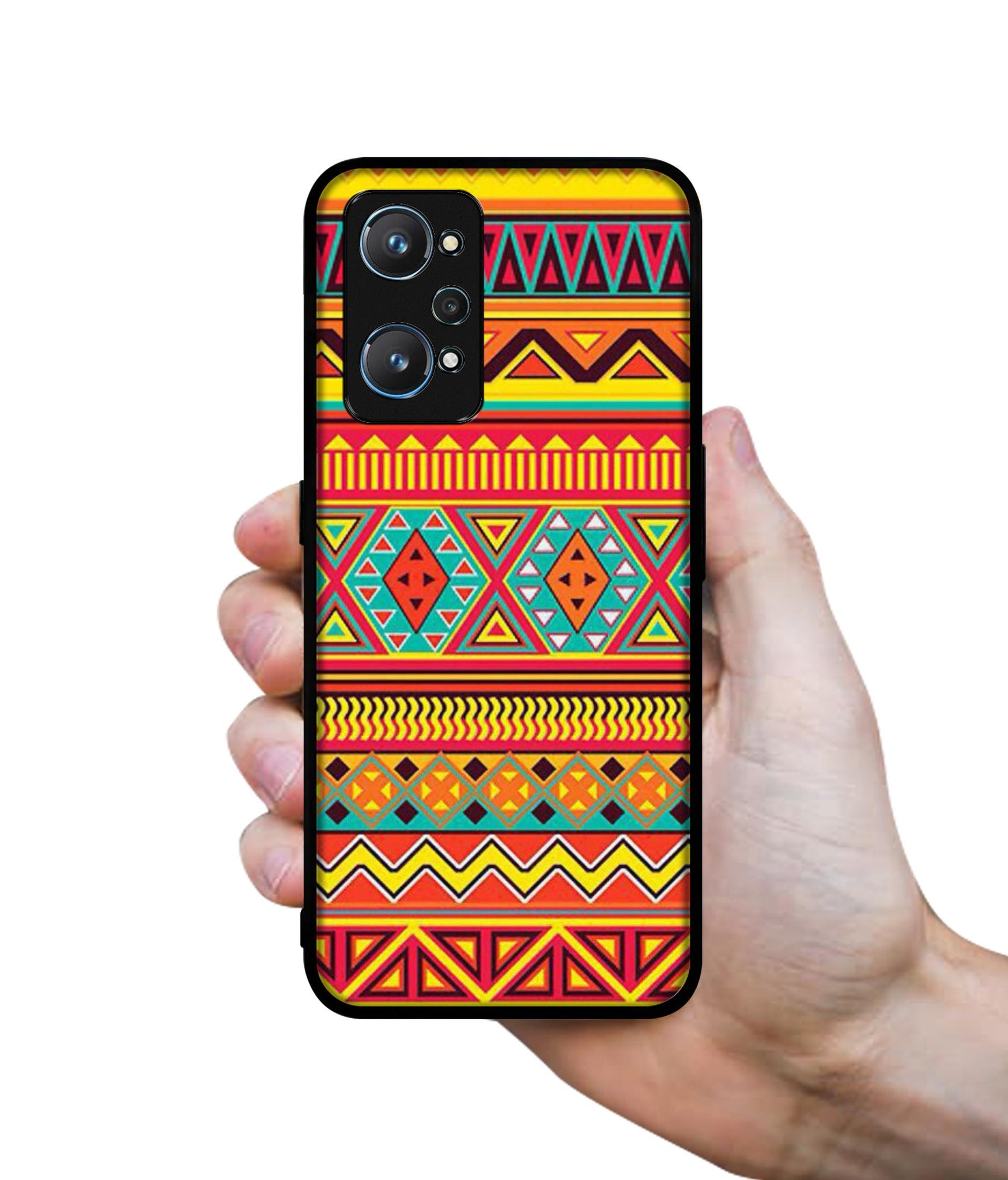 Artistic Rangoli Design Designer 2D Printed Back Case Cover for Realme GT Neo 2 5G / GT 2 5G