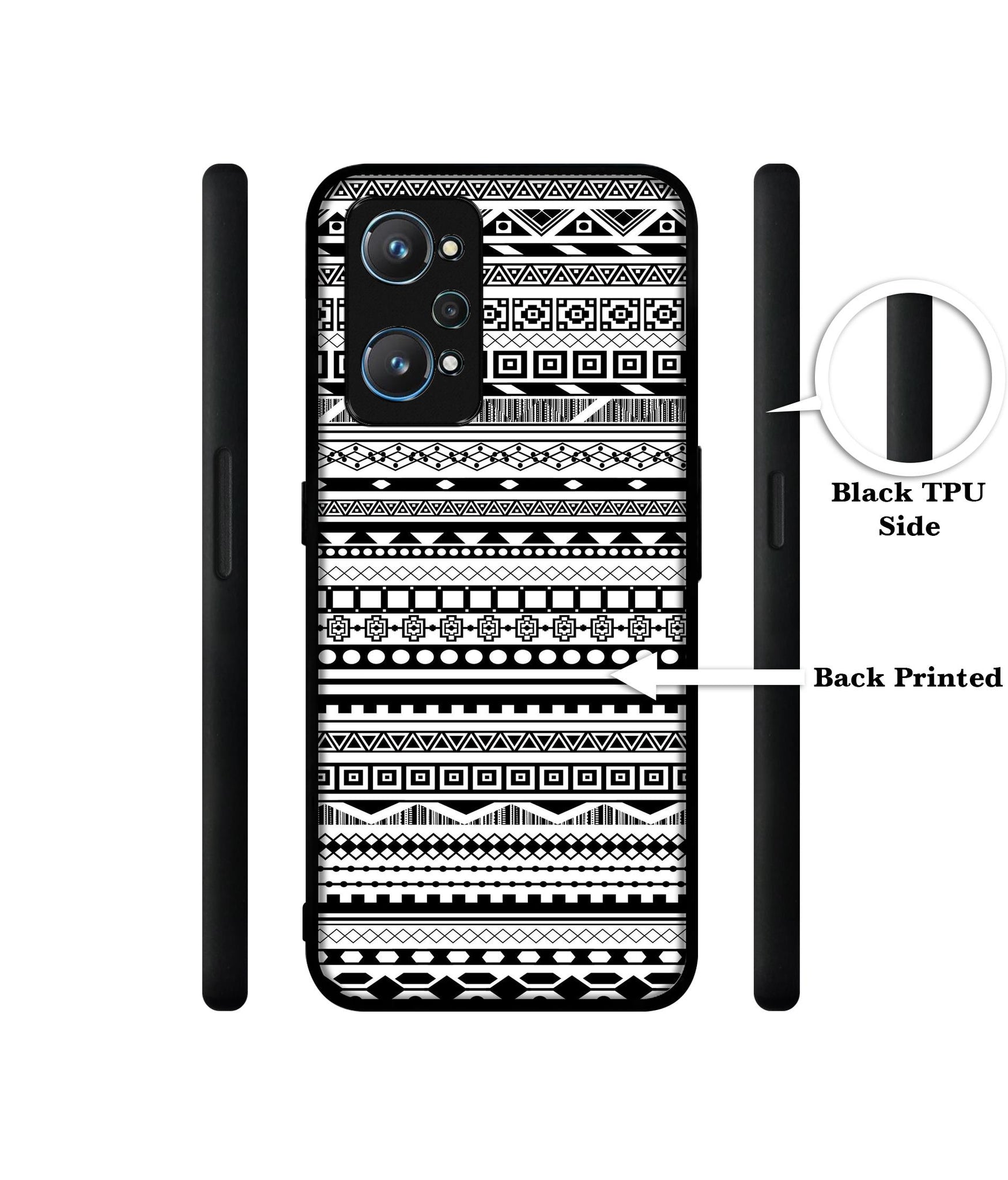 Black & White Patterns Design Designer 2D Printed Back Case Cover for Realme GT Neo 2 5G / GT 2 5G