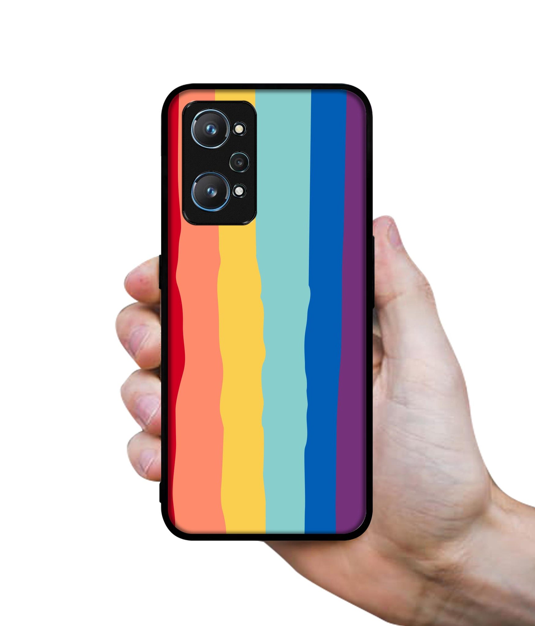 Rainbow Design Designer 2D Printed Back Case Cover for Realme GT Neo 2 5G / GT 2 5G