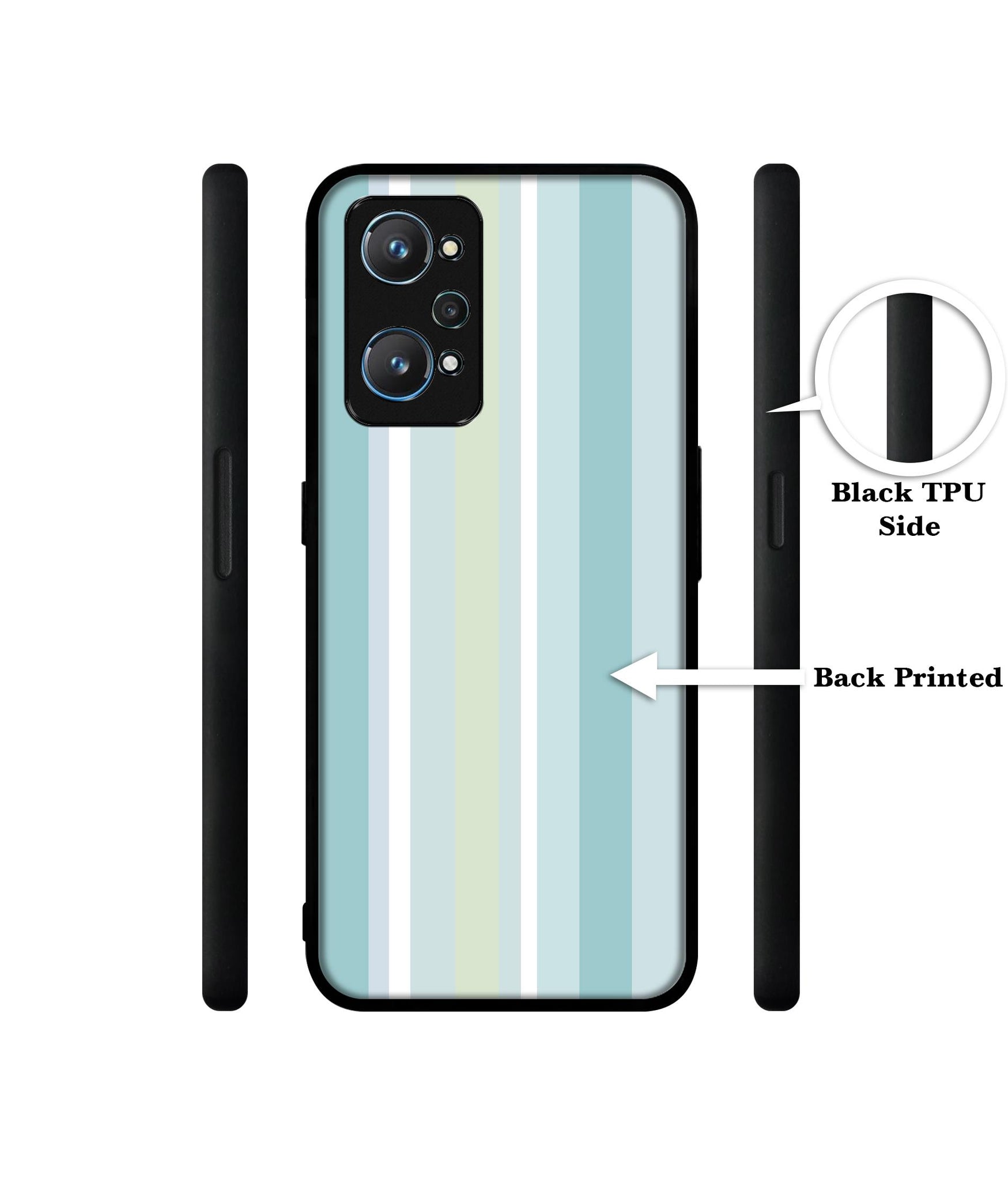 Light Green Stripes Design Designer 2D Printed Back Case Cover for Realme GT Neo 2 5G / GT 2 5G