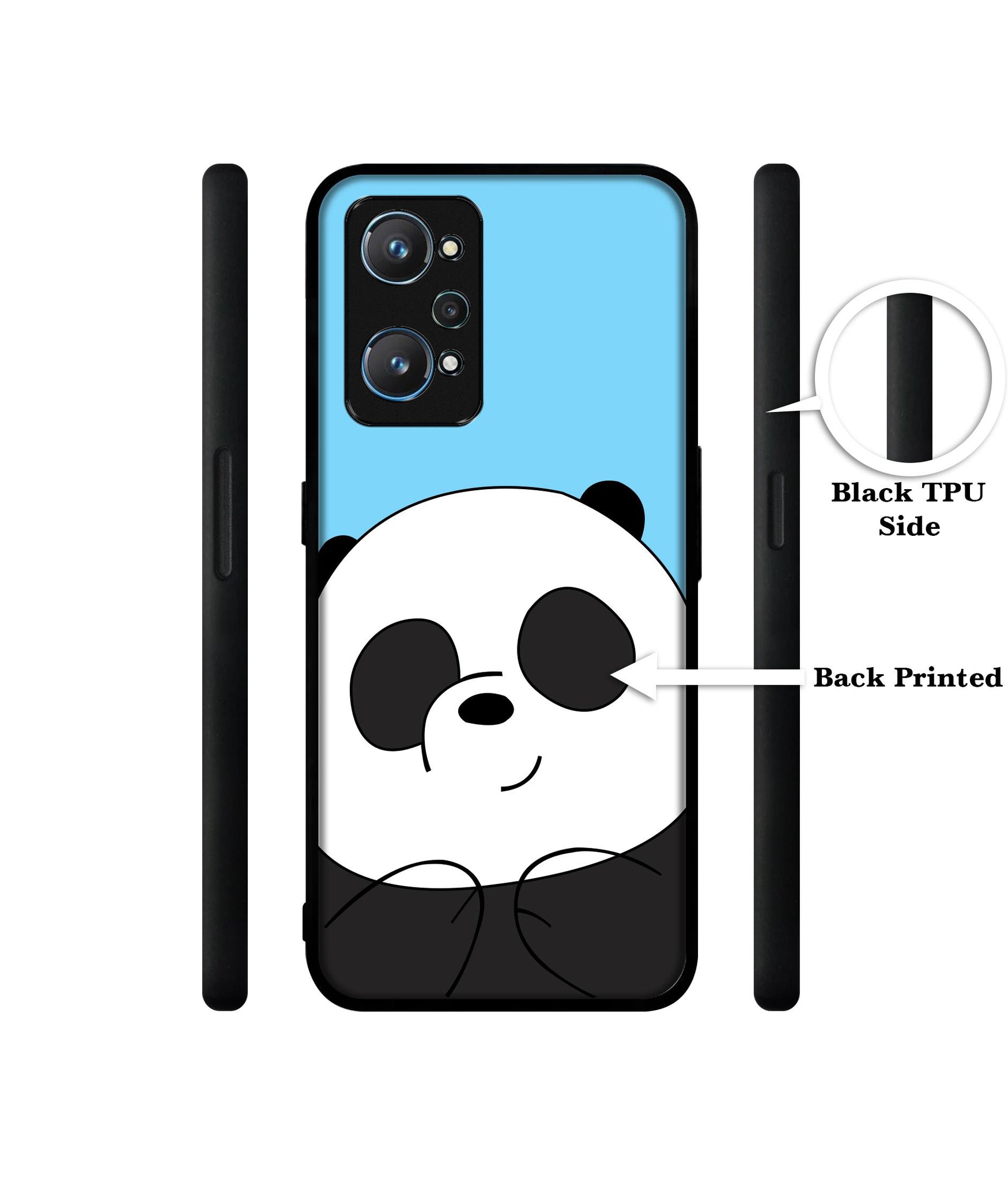 Cute Panda Design Designer 2D Printed Back Case Cover for Realme GT Neo 2 5G / GT 2 5G