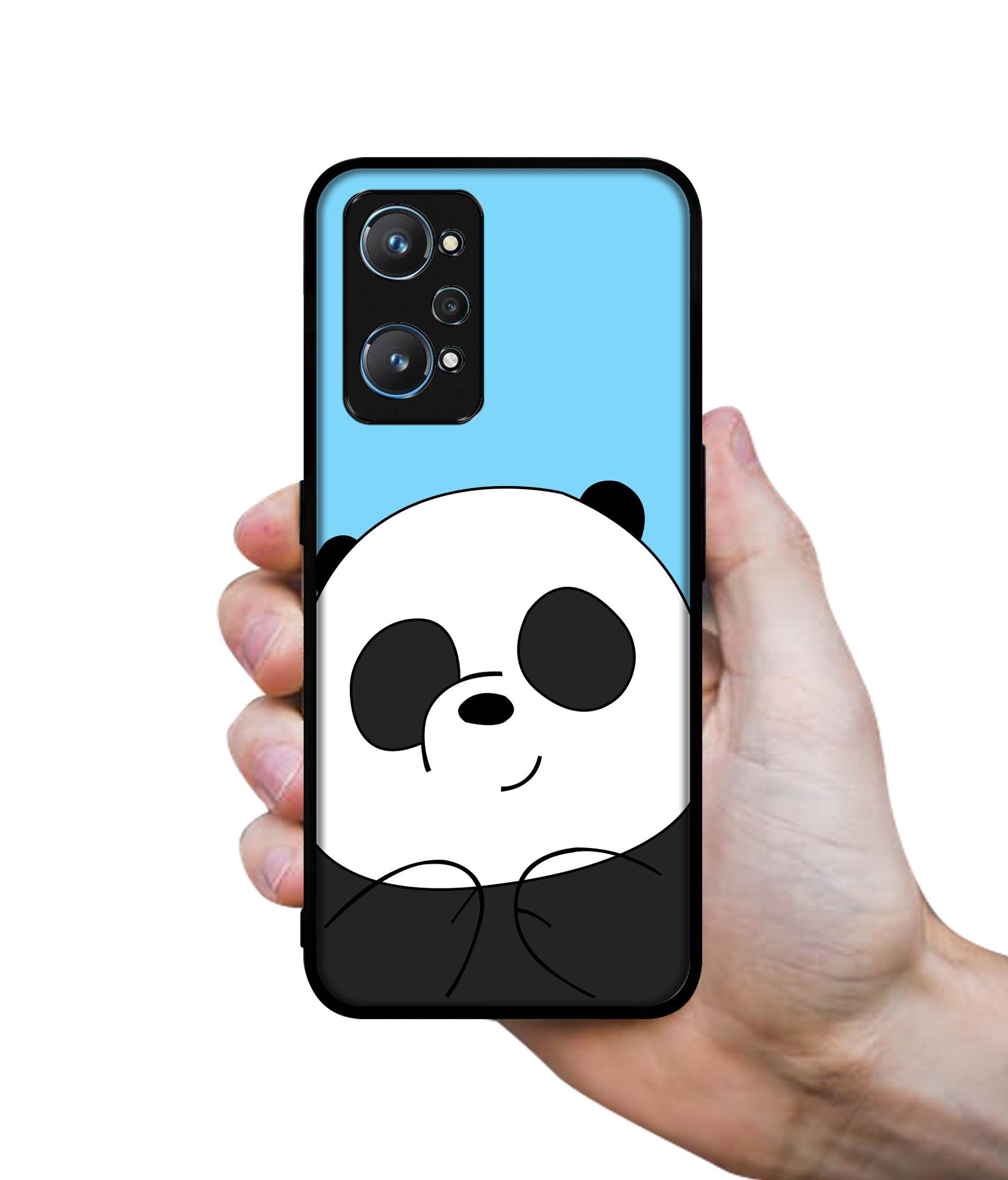 Cute Panda Design Designer 2D Printed Back Case Cover for Realme GT Neo 2 5G / GT 2 5G