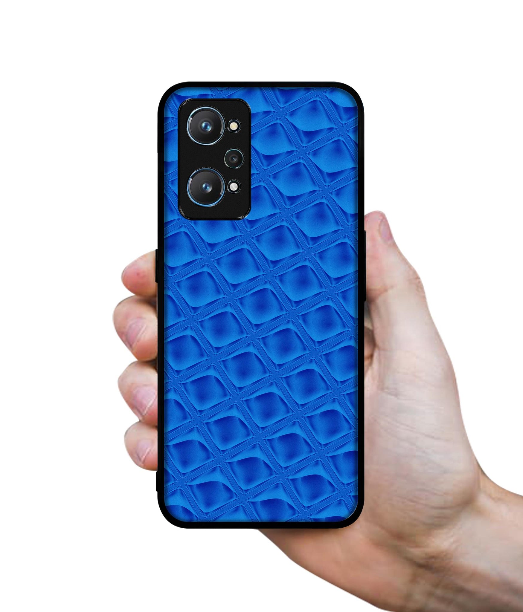 Blue Diamond Design Designer 2D Printed Back Case Cover for Realme GT Neo 2 5G / GT 2 5G