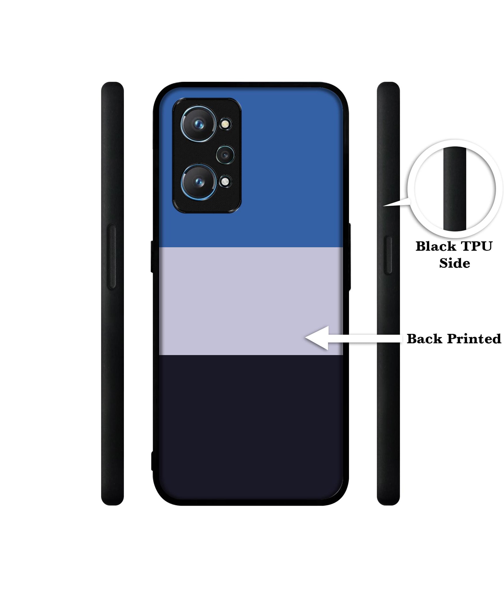 Three Color Stripes Design Designer 2D Printed Back Case Cover for Realme GT Neo 2 5G / GT 2 5G