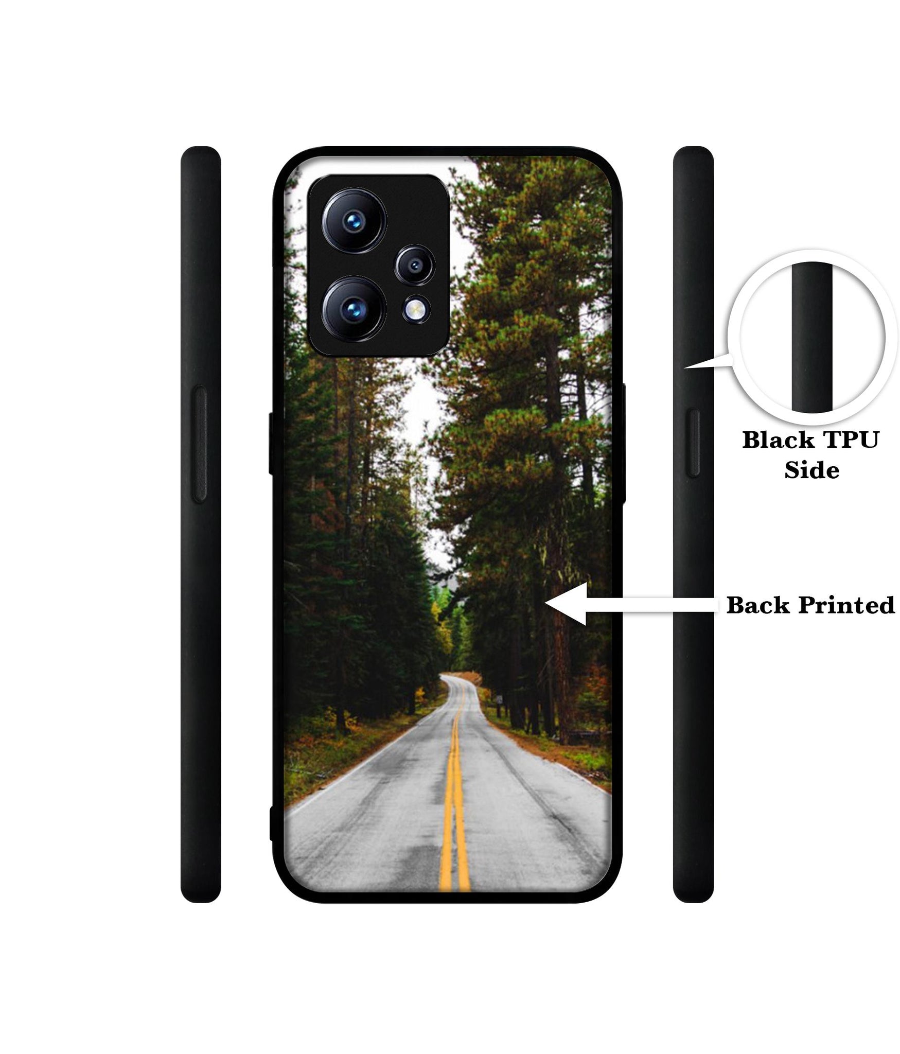 Road Photo Design Designer 2D Printed Back Case Cover for Realme Narzo 50 Pro 5G