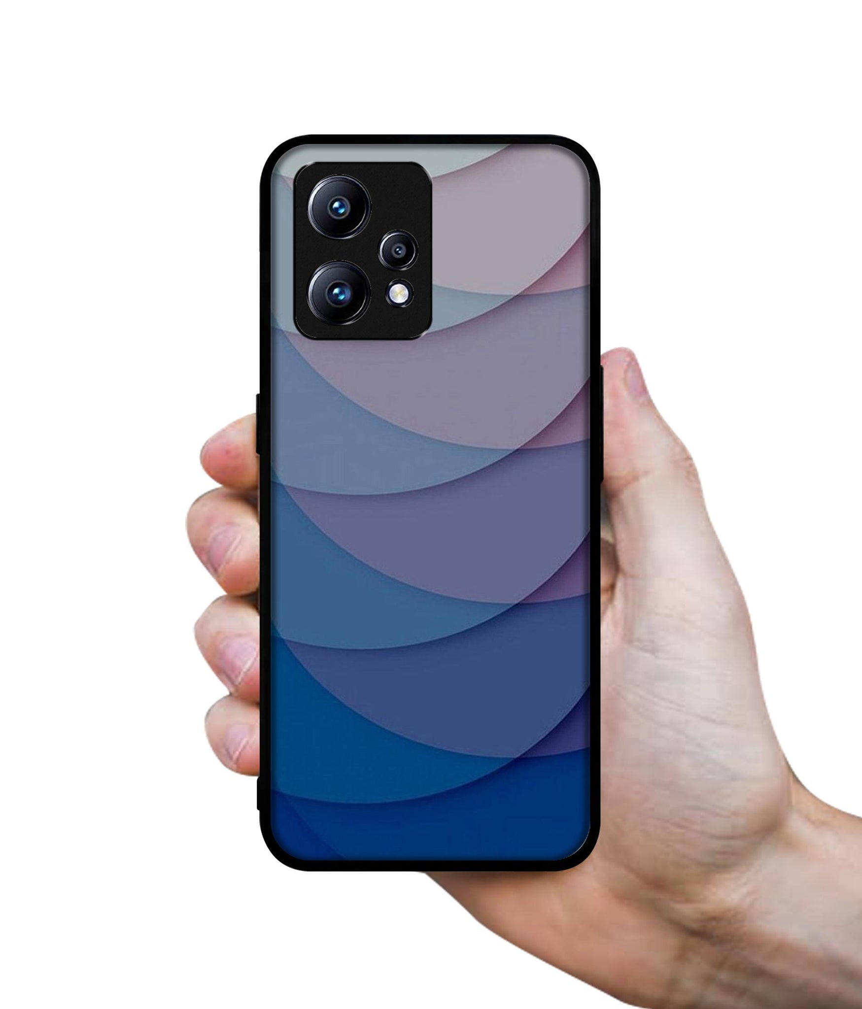 Waves Pattern Print Design Designer 2D Printed Back Case Cover for Realme Narzo 50 Pro 5G