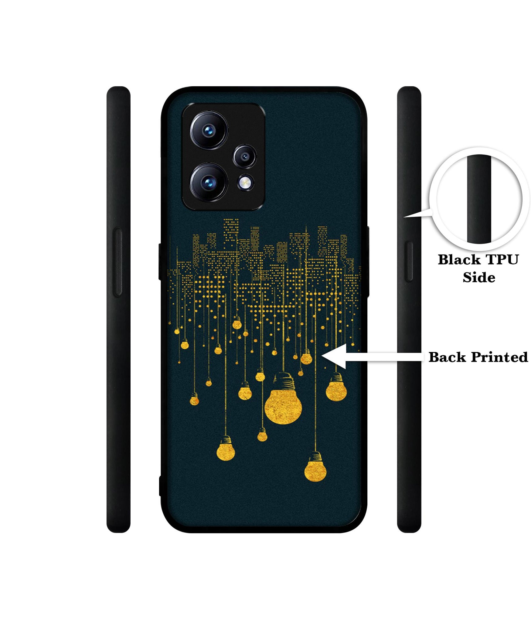 City Light Pattern Design Designer 2D Printed Back Case Cover for Realme Narzo 50 Pro 5G