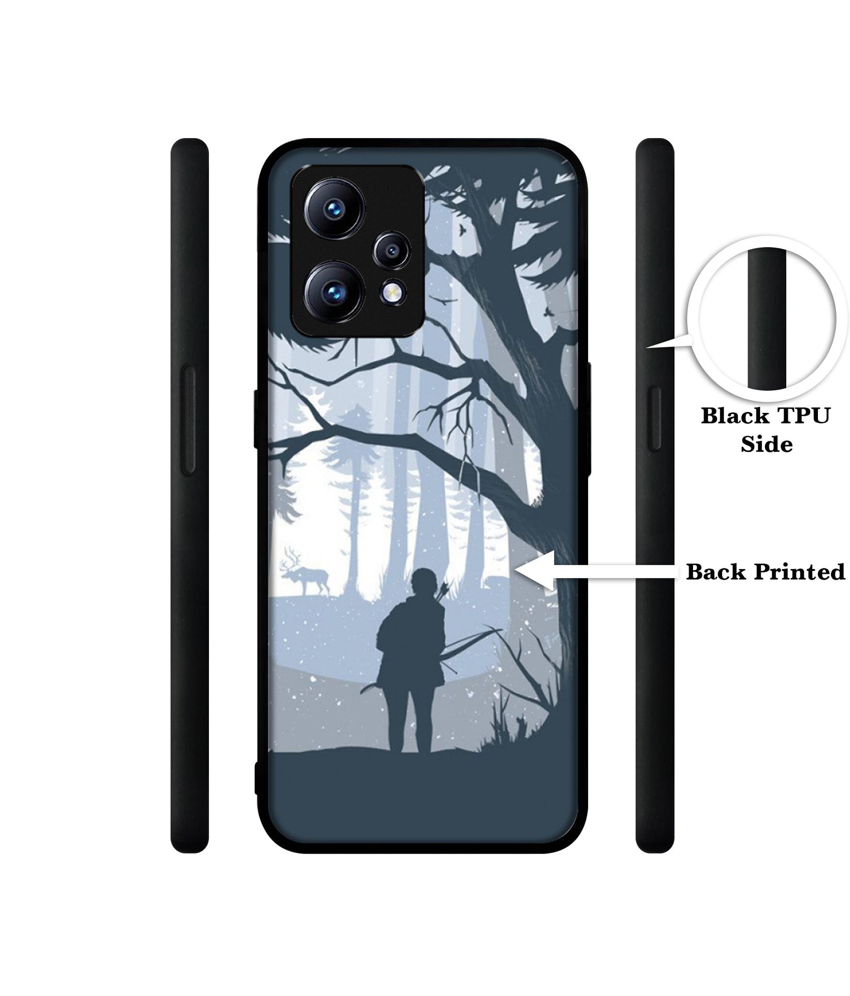 Hunter Design Designer 2D Printed Back Case Cover for Realme Narzo 50 Pro 5G