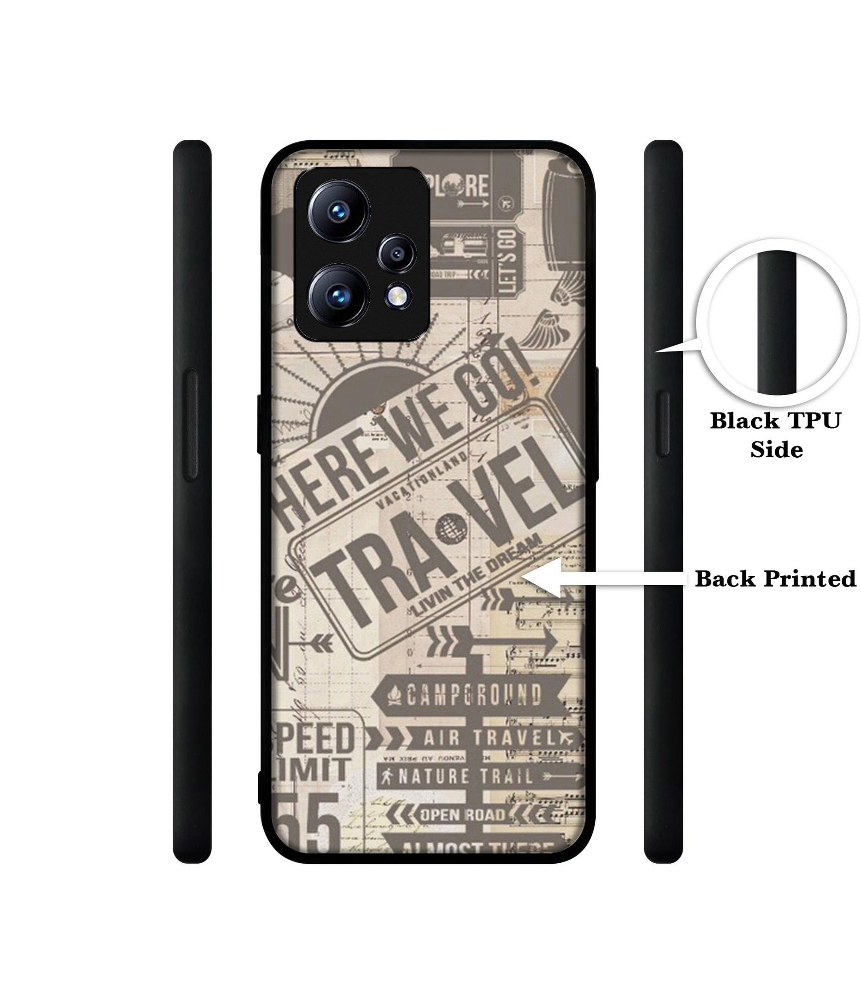 Travel Design Designer 2D Printed Back Case Cover for Realme Narzo 50 Pro 5G