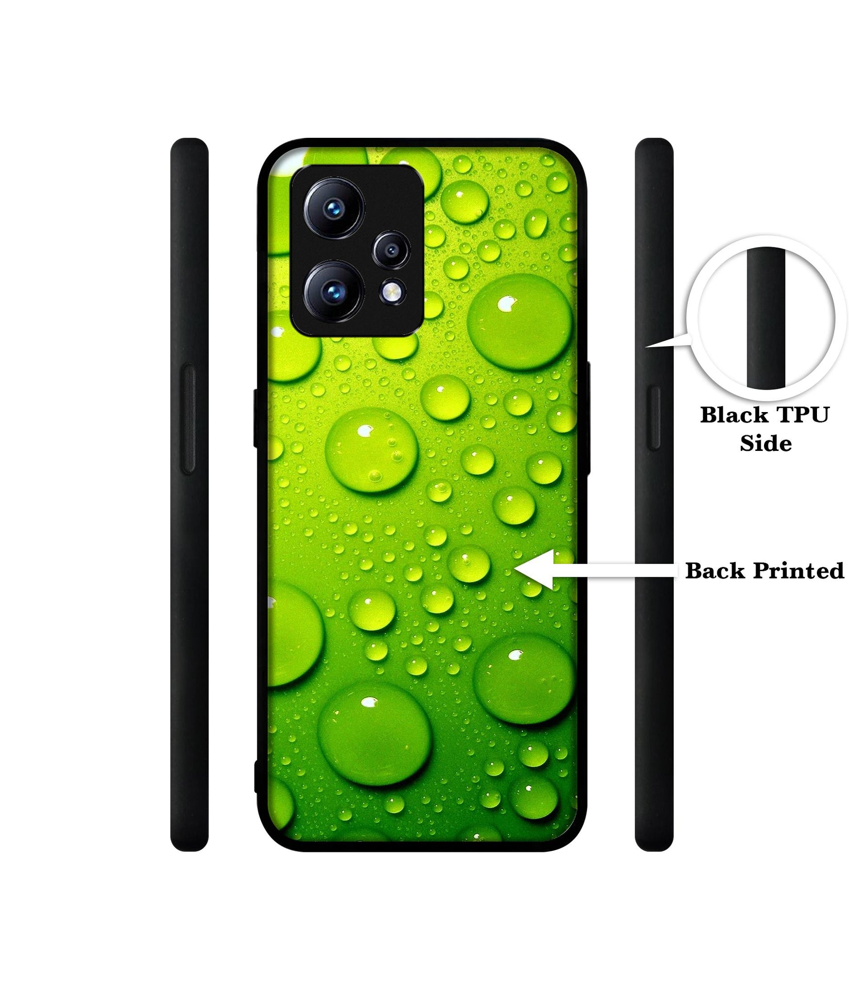 Green Bubbles Design Designer 2D Printed Back Case Cover for Realme Narzo 50 Pro 5G