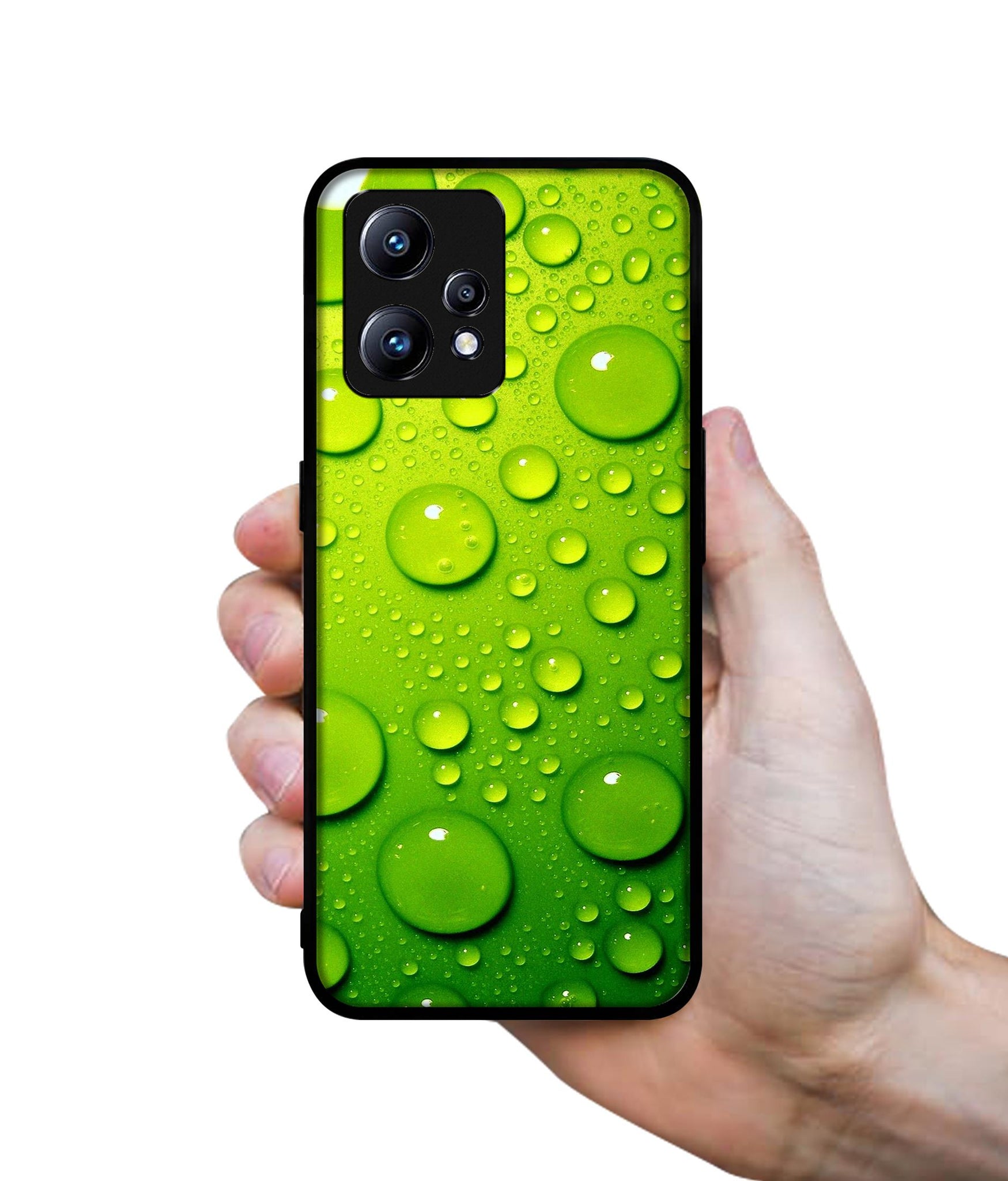 Green Bubbles Design Designer 2D Printed Back Case Cover for Realme Narzo 50 Pro 5G