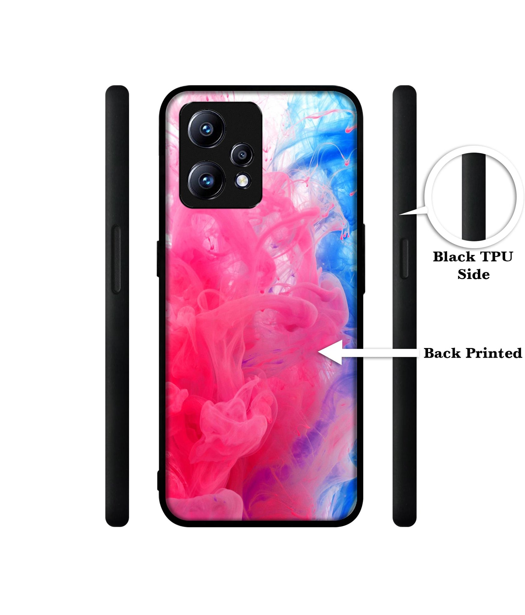 Fractal Paint Design Designer 2D Printed Back Case Cover for Realme Narzo 50 Pro 5G