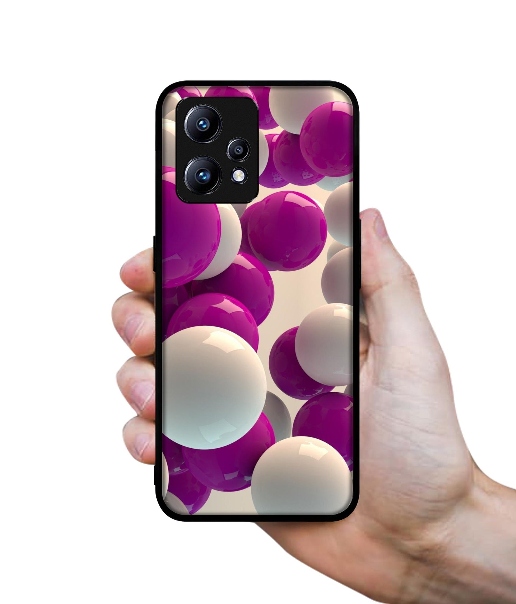 3D Balloons Design Designer 2D Printed Back Case Cover for Realme Narzo 50 Pro 5G