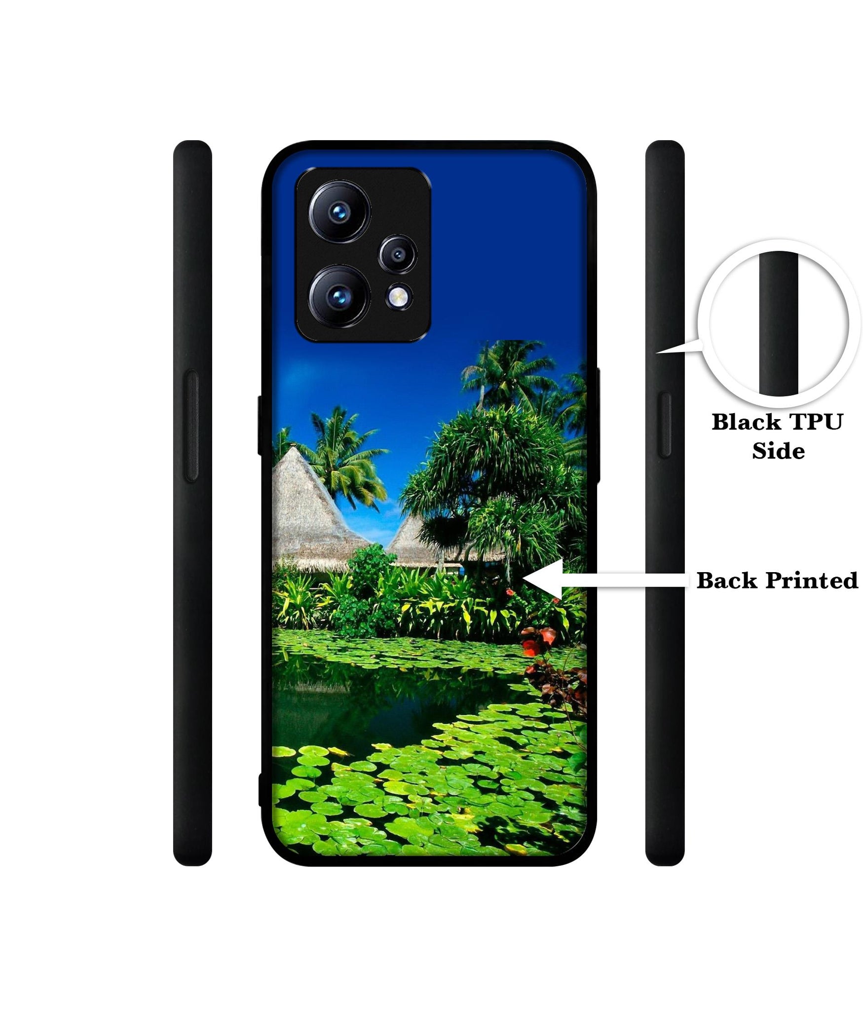 Tropics Water Design Designer 2D Printed Back Case Cover for Realme Narzo 50 Pro 5G