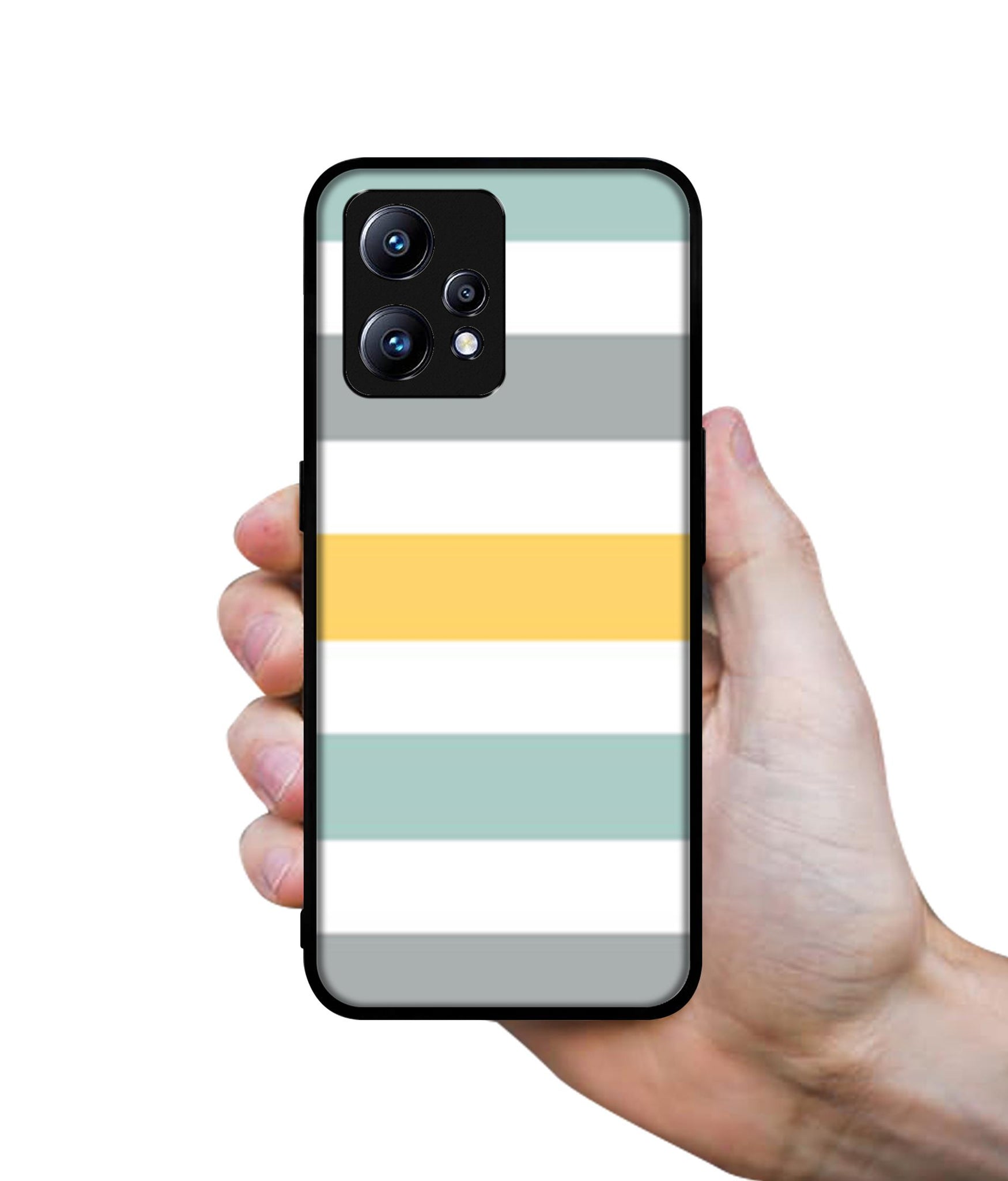 Line Texture Design Designer 2D Printed Back Case Cover for Realme Narzo 50 Pro 5G