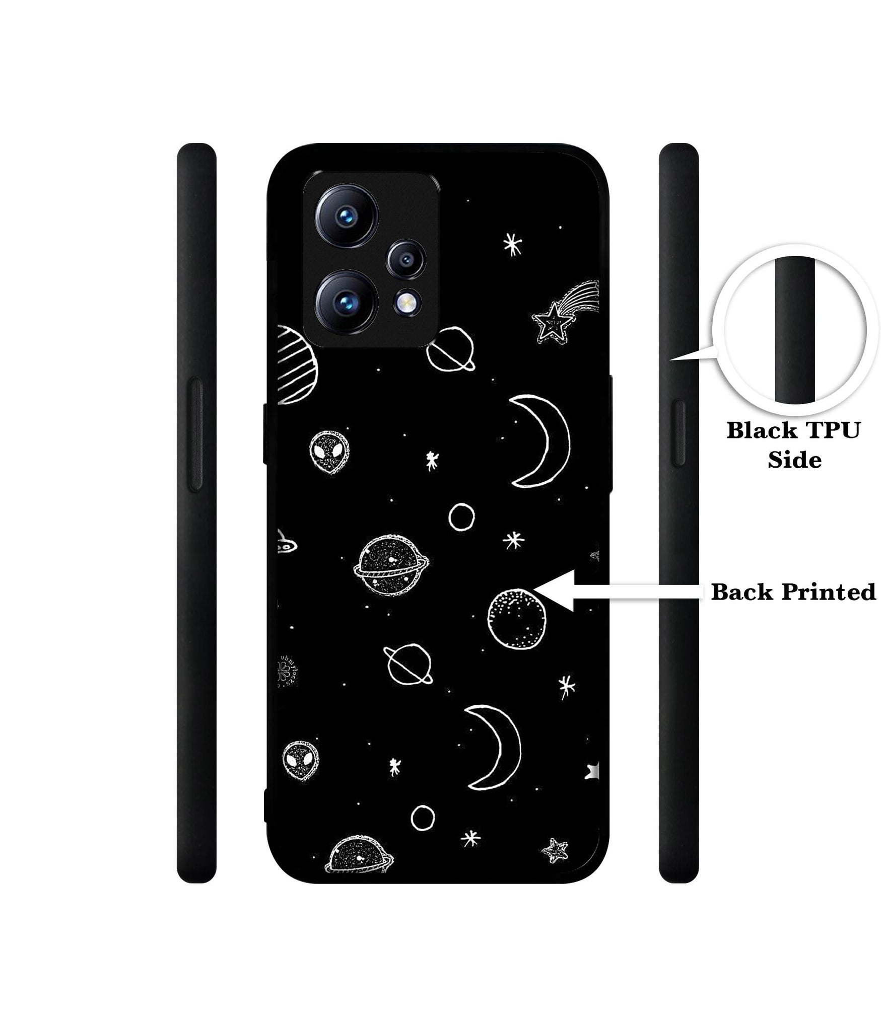 Space Stars Universe Design Designer 2D Printed Back Case Cover for Realme Narzo 50 Pro 5G