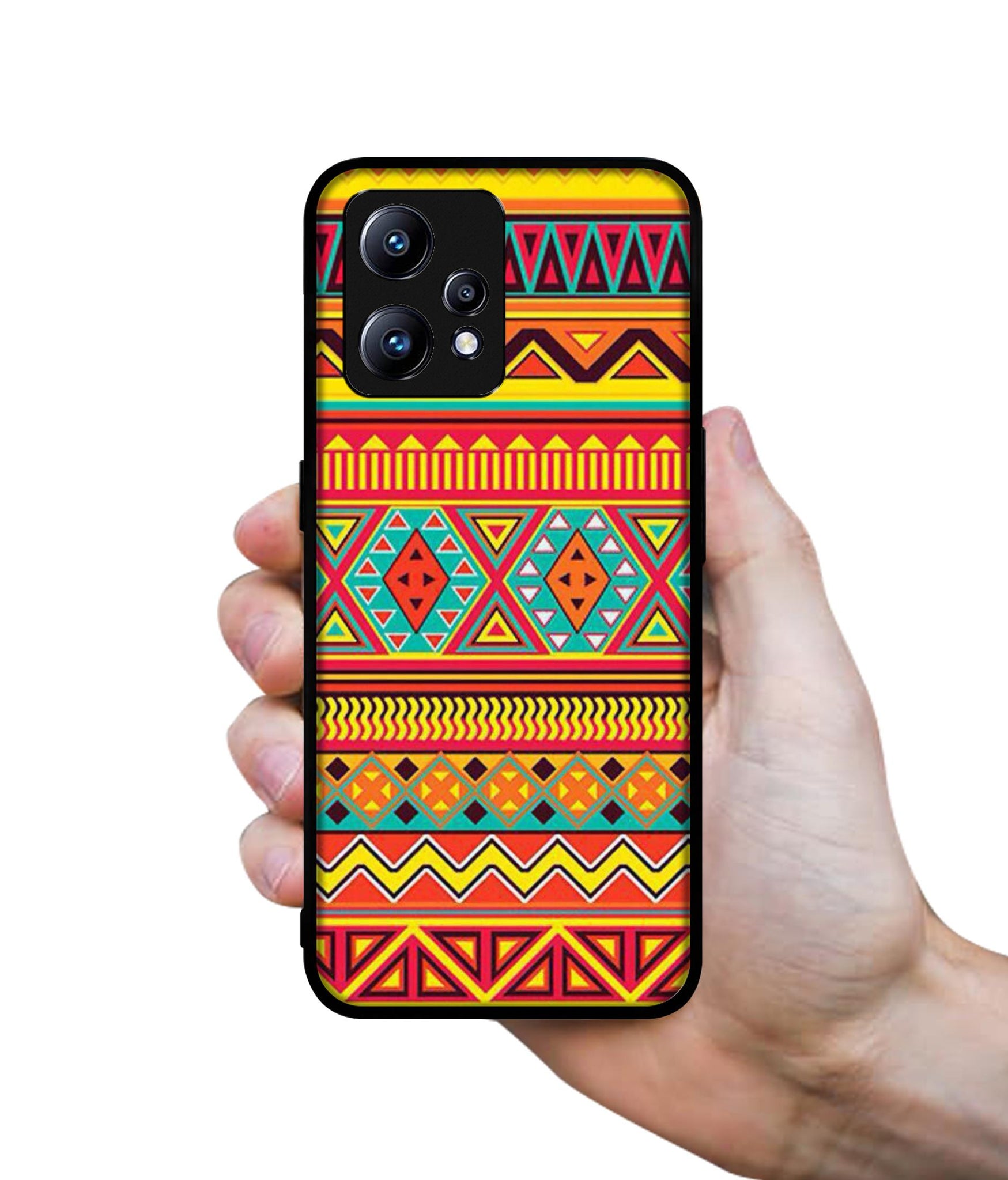 Artistic Rangoli Design Designer 2D Printed Back Case Cover for Realme Narzo 50 Pro 5G