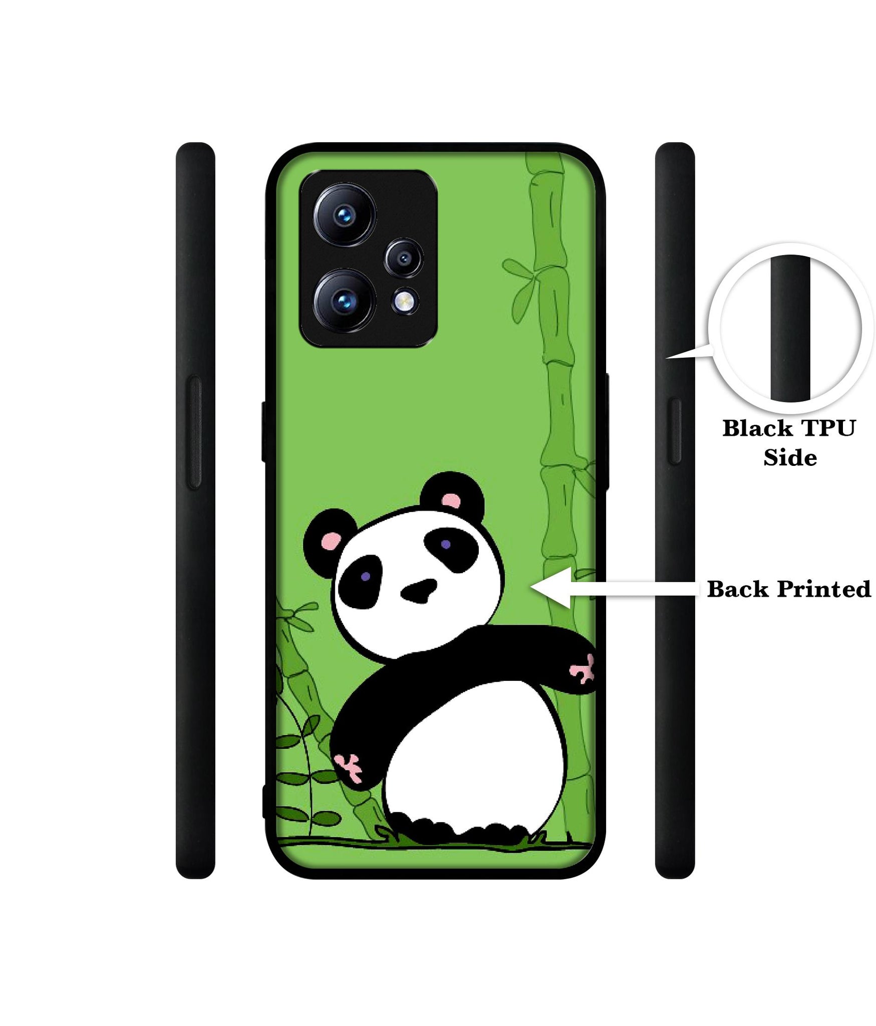 Panda with Bamboo Design Designer 2D Printed Back Case Cover for Realme Narzo 50 Pro 5G