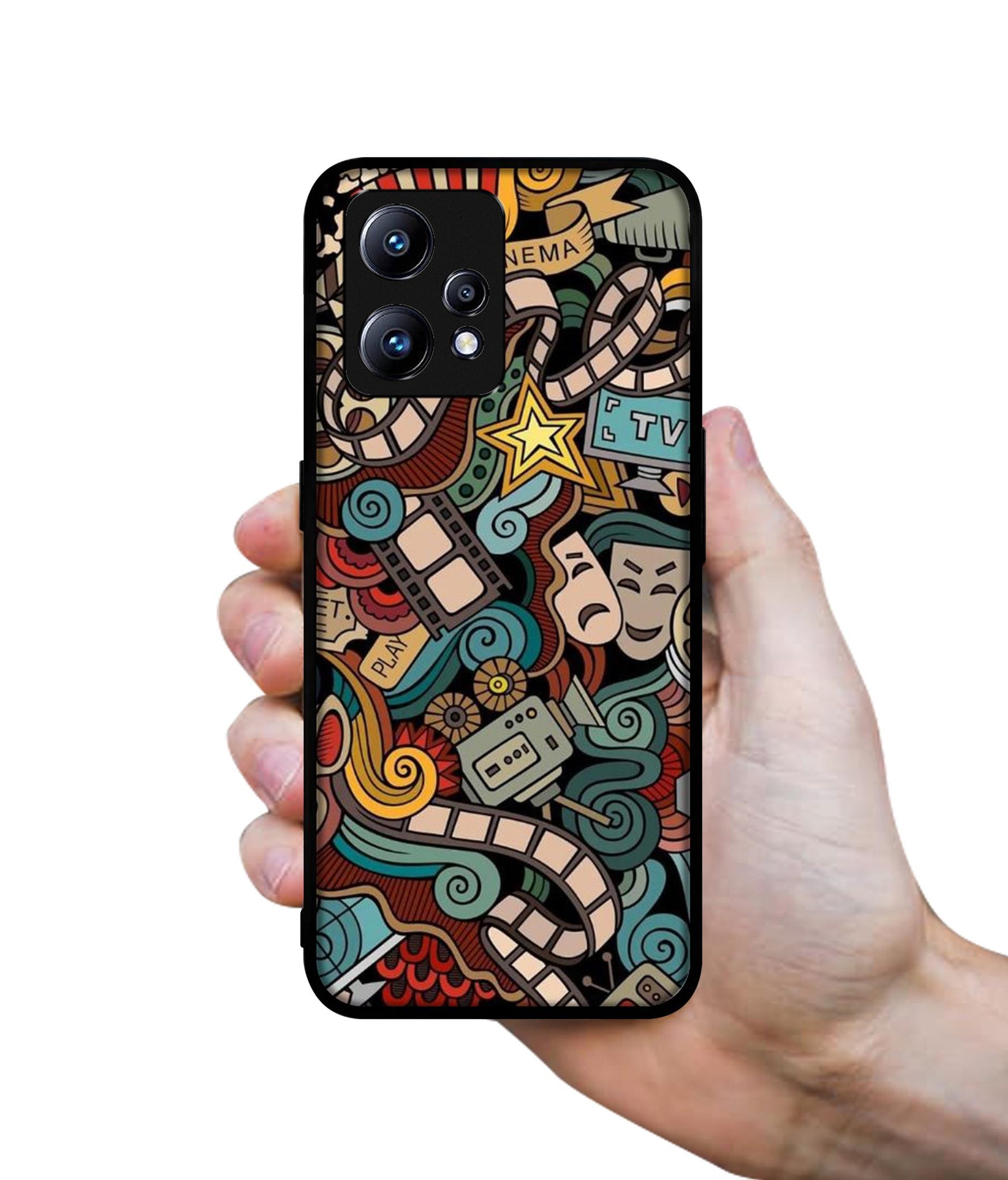 Movies Design Designer 2D Printed Back Case Cover for Realme Narzo 50 Pro 5G